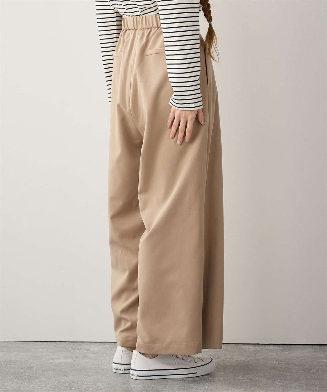 LE SOUK HOLIDAY タックワイドパンツ_sub_4