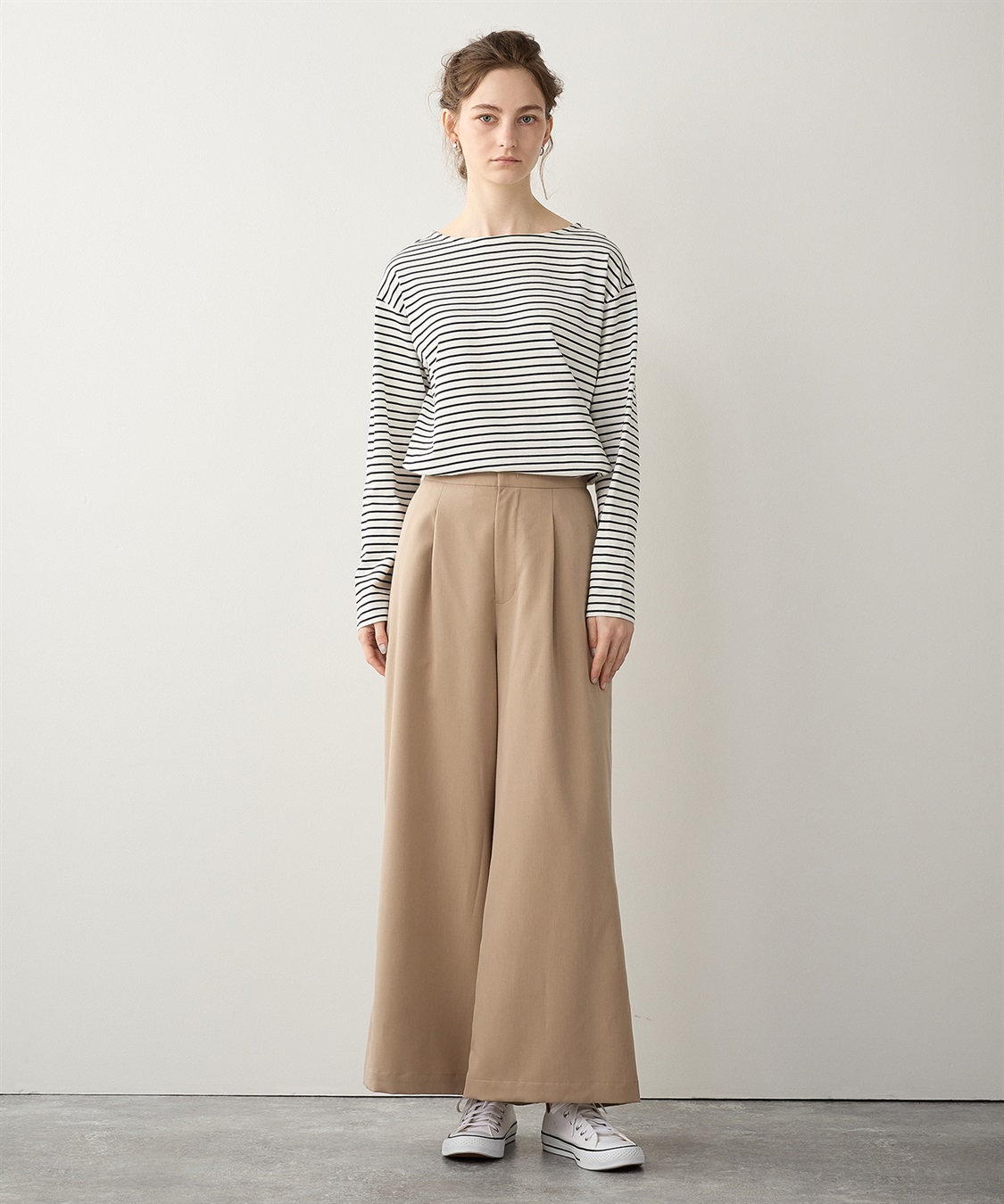 LE SOUK HOLIDAY タックワイドパンツ_sub_8