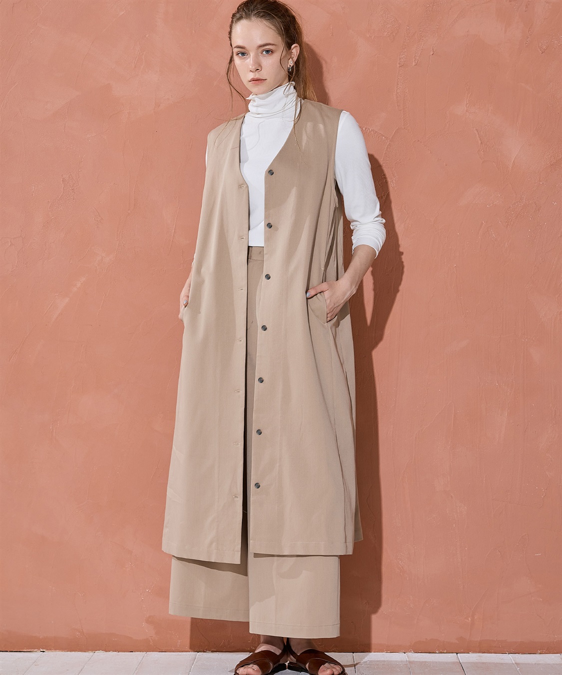 LE SOUK HOLIDAY タックワイドパンツ_sub_16