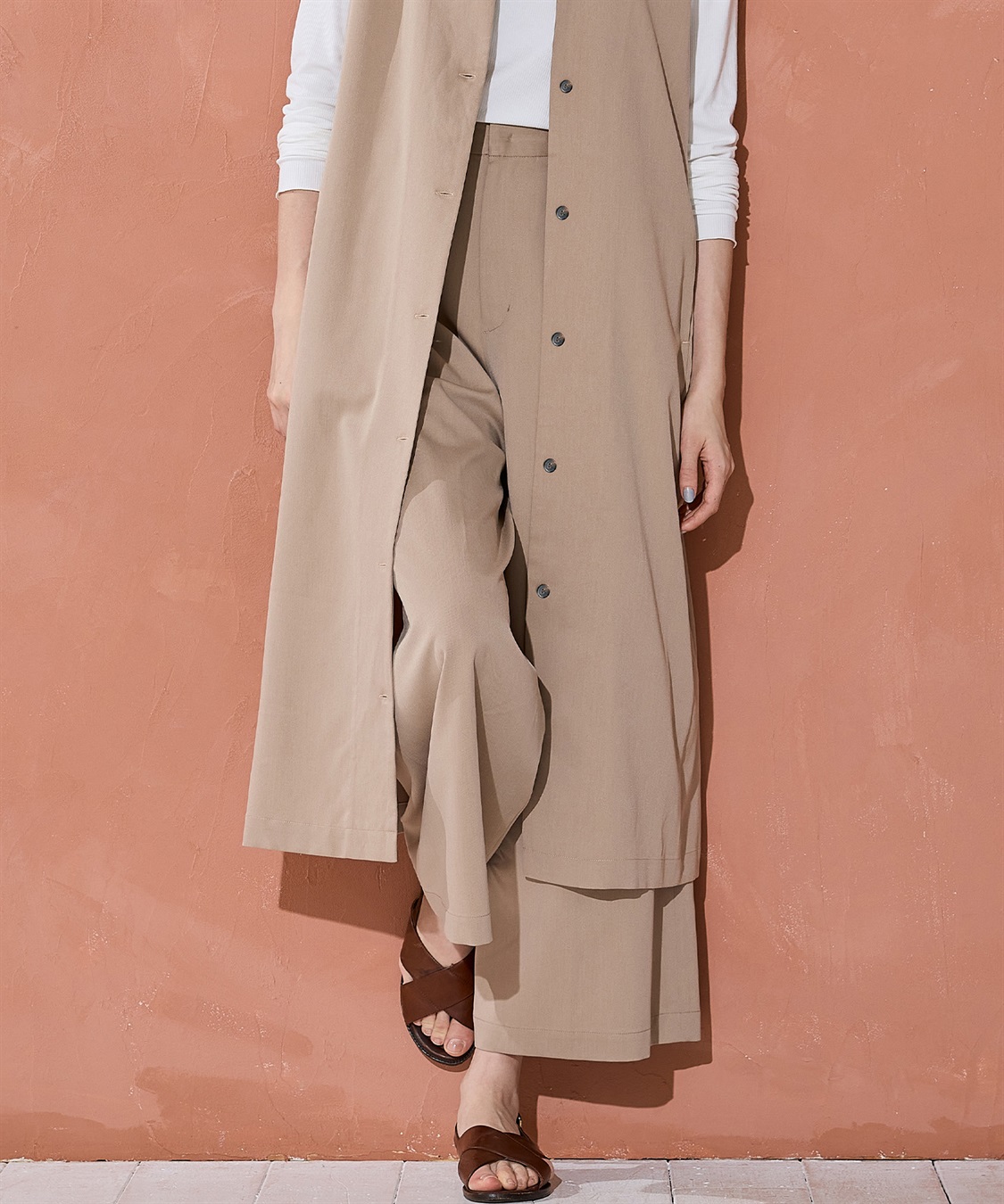 LE SOUK HOLIDAY タックワイドパンツ_sub_18