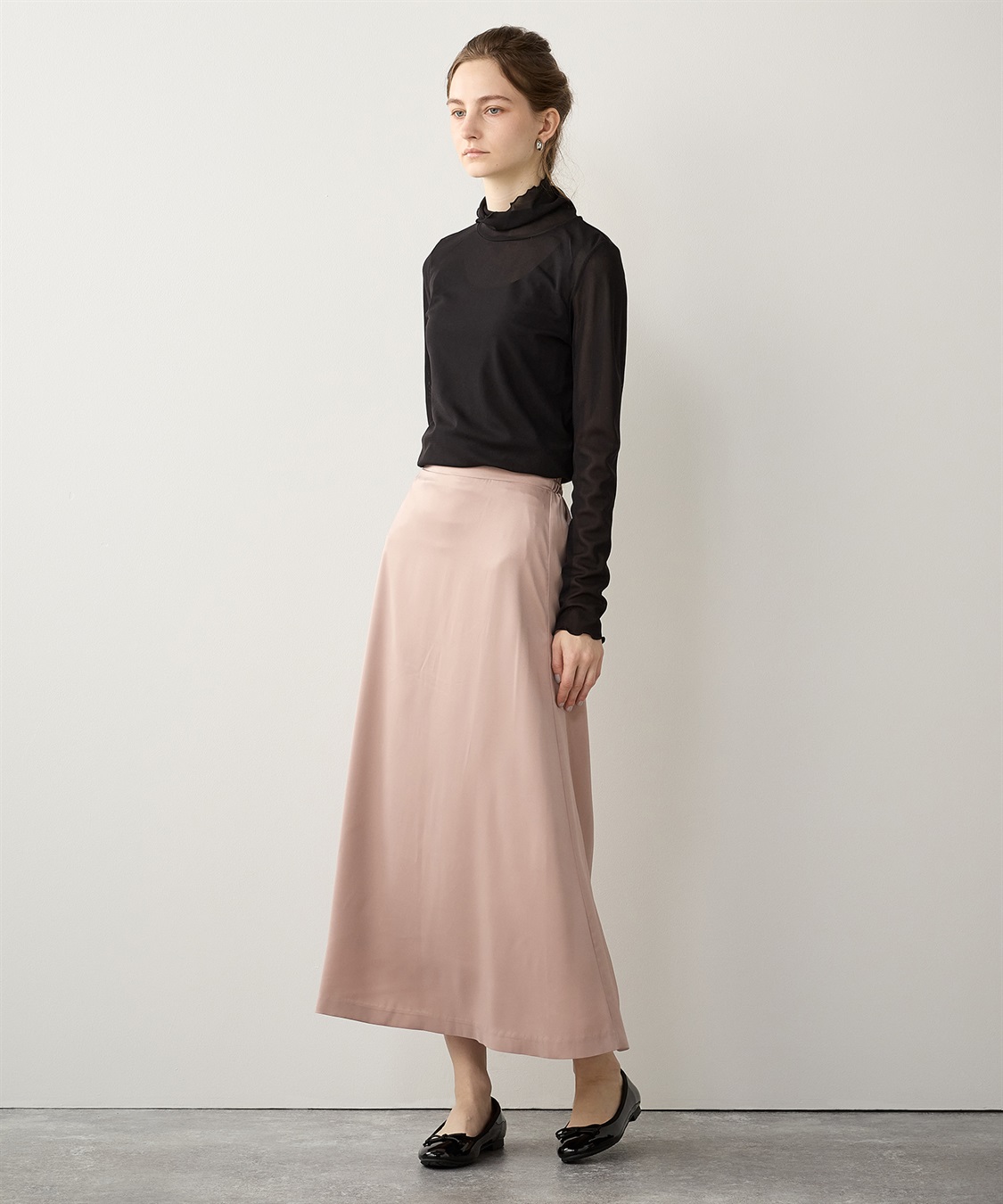 LE SOUK HOLIDAY サテンスカート_sub_10