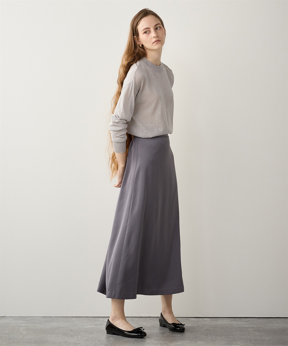 LE SOUK HOLIDAY サテンスカート_sub_16