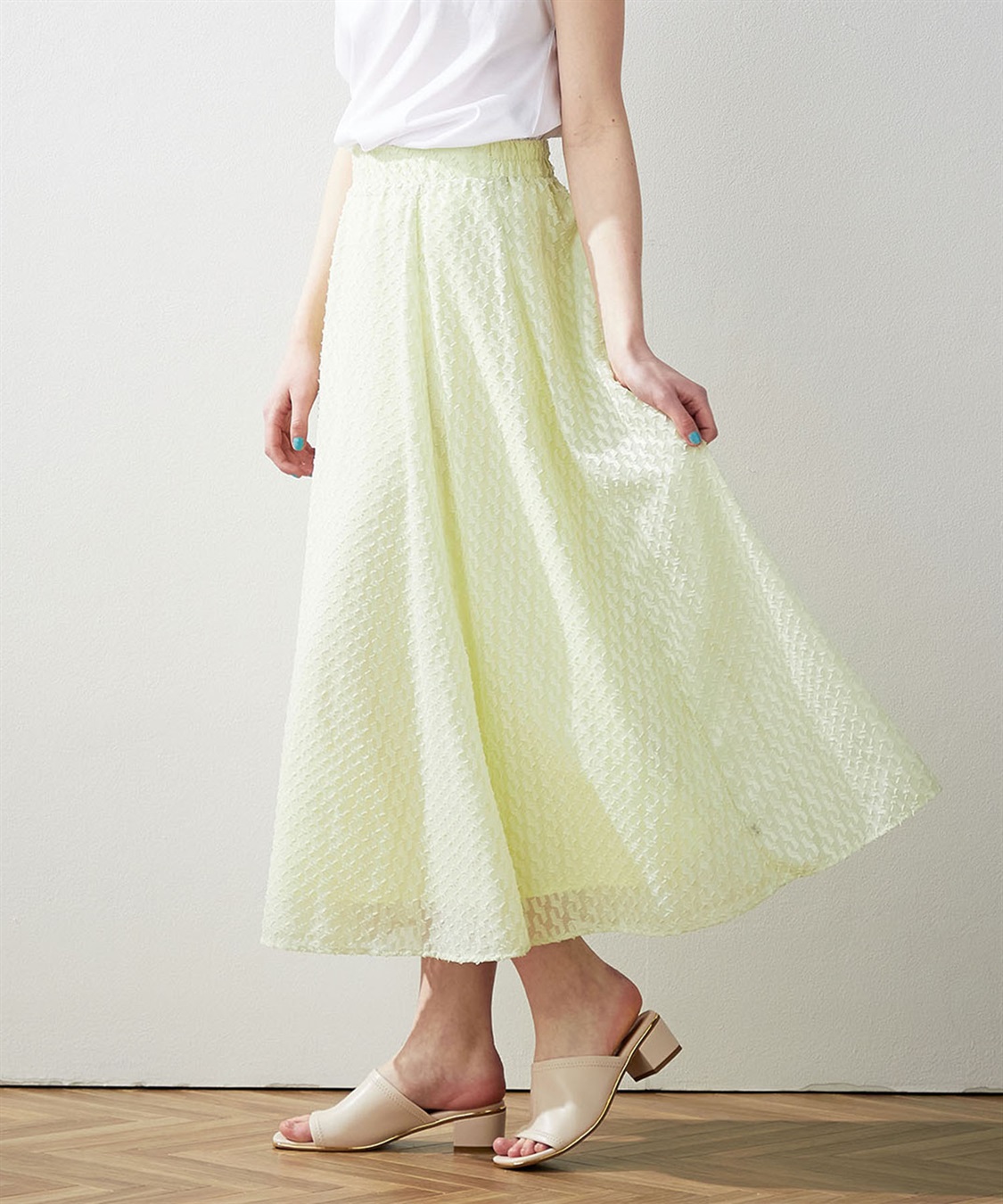 LE SOUK HOLIDAY オパールフレアスカート_sub_2