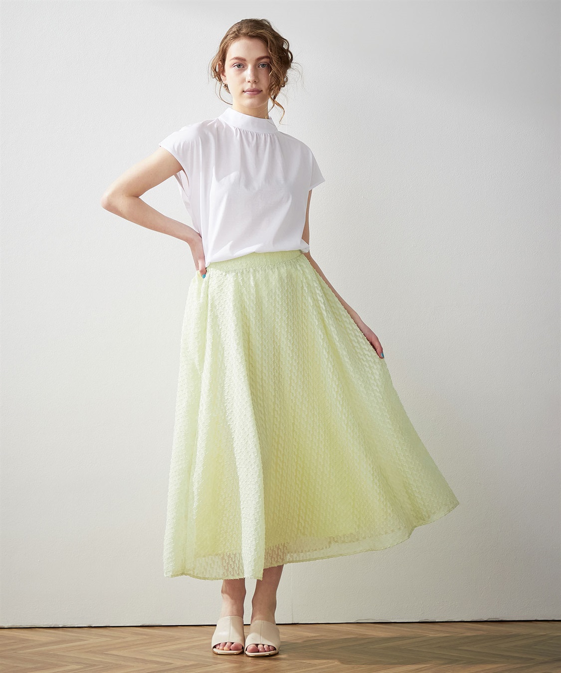 オパールフレアスカート LE SOUK HOLIDAY｜クロスプラス公式通販サイト