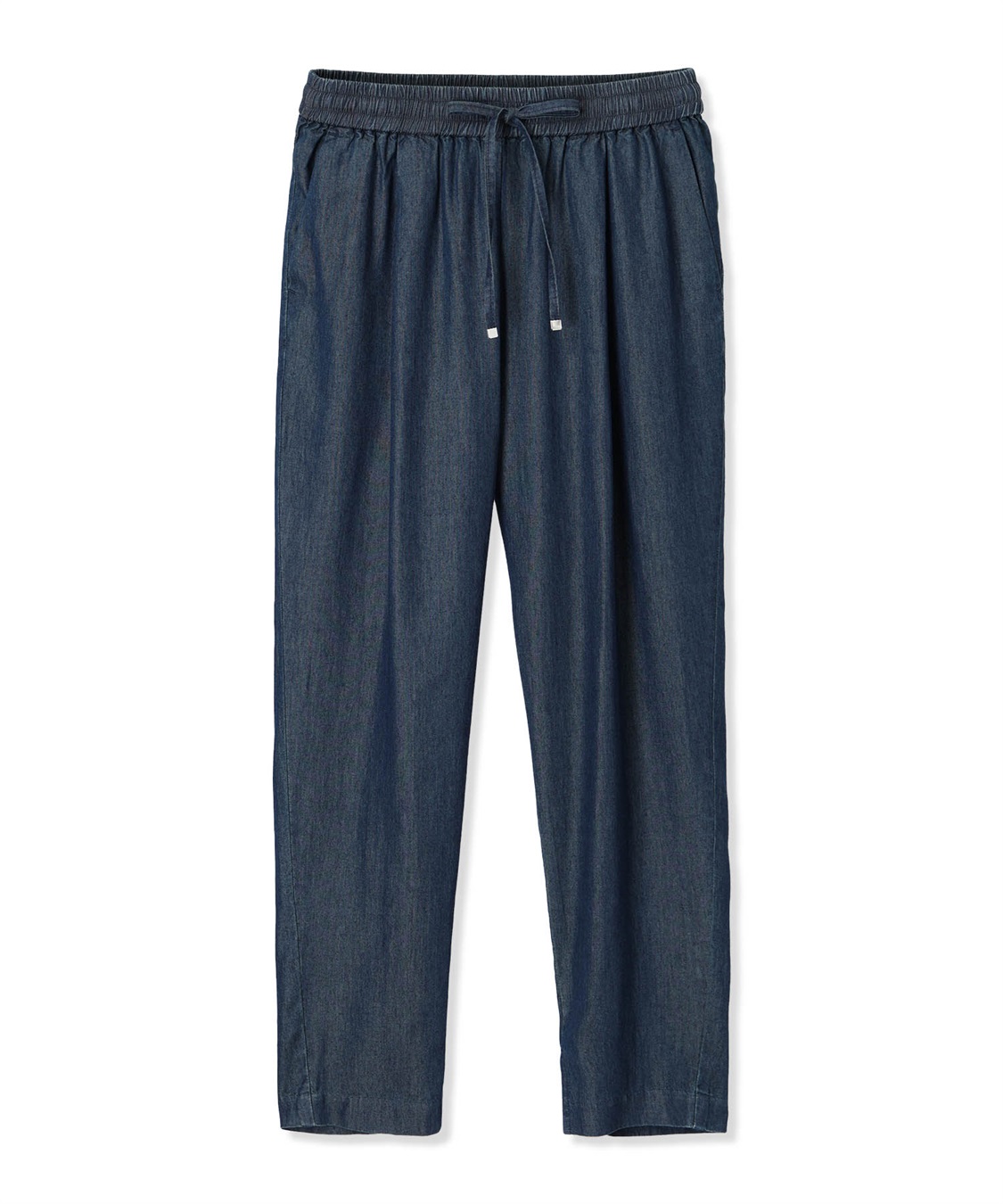 LE SOUK HOLIDAY デニムタックテーパードパンツ_sub_19