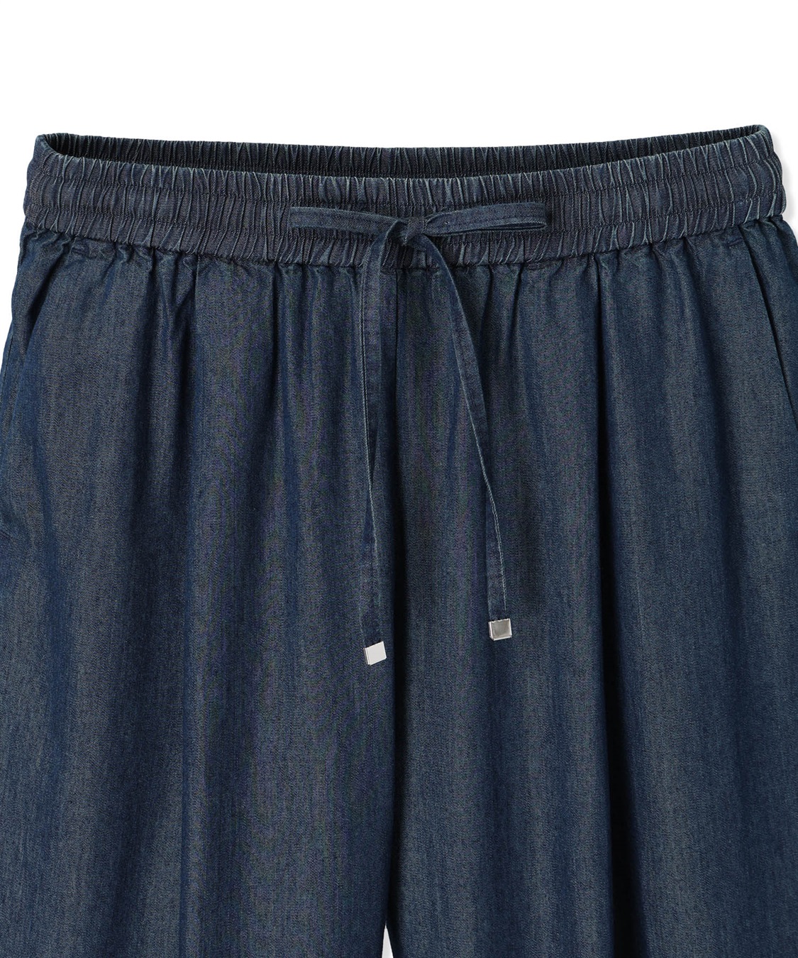 LE SOUK HOLIDAY デニムタックテーパードパンツ_sub_21