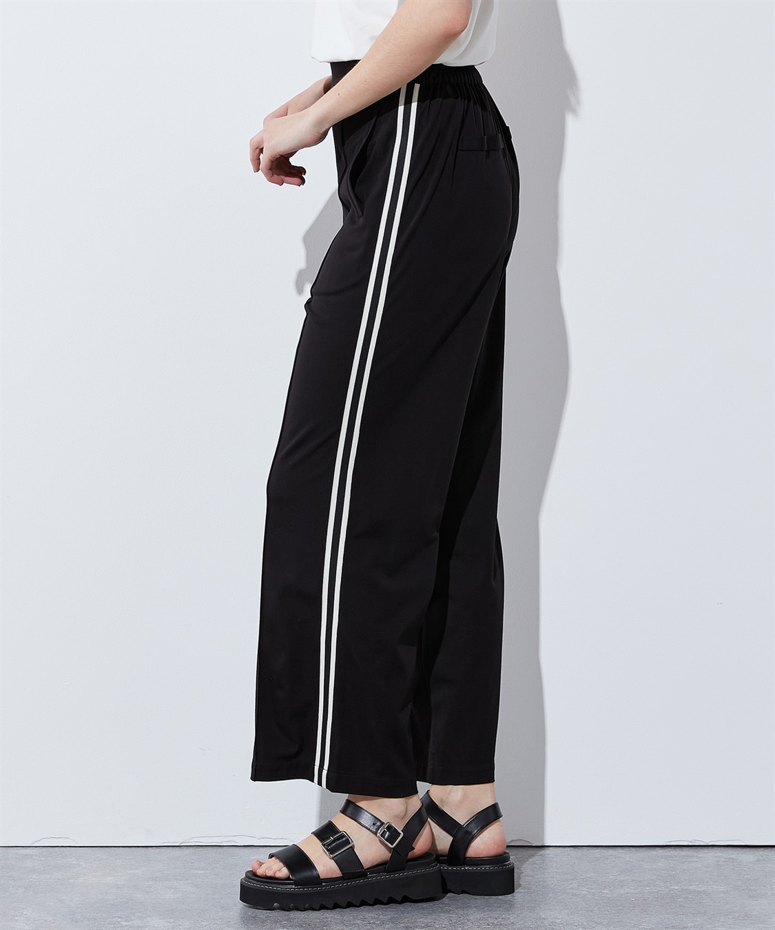 ラインパンツ LE SOUK HOLIDAY｜クロスプラス公式通販サイト