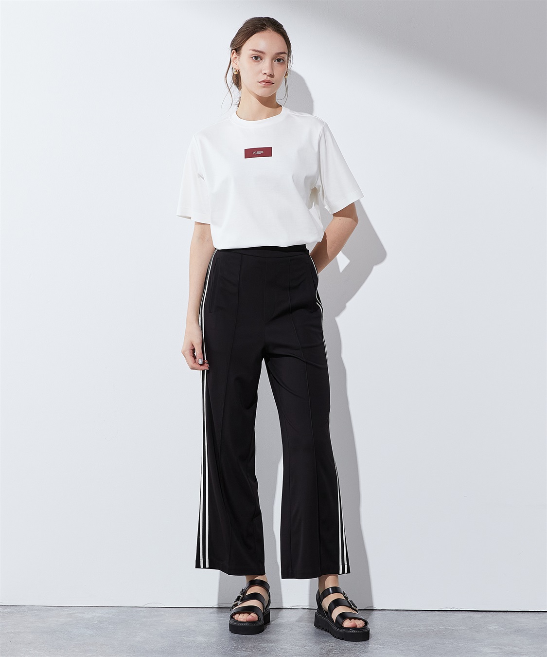 ラインパンツ LE SOUK HOLIDAY｜クロスプラス公式通販サイト