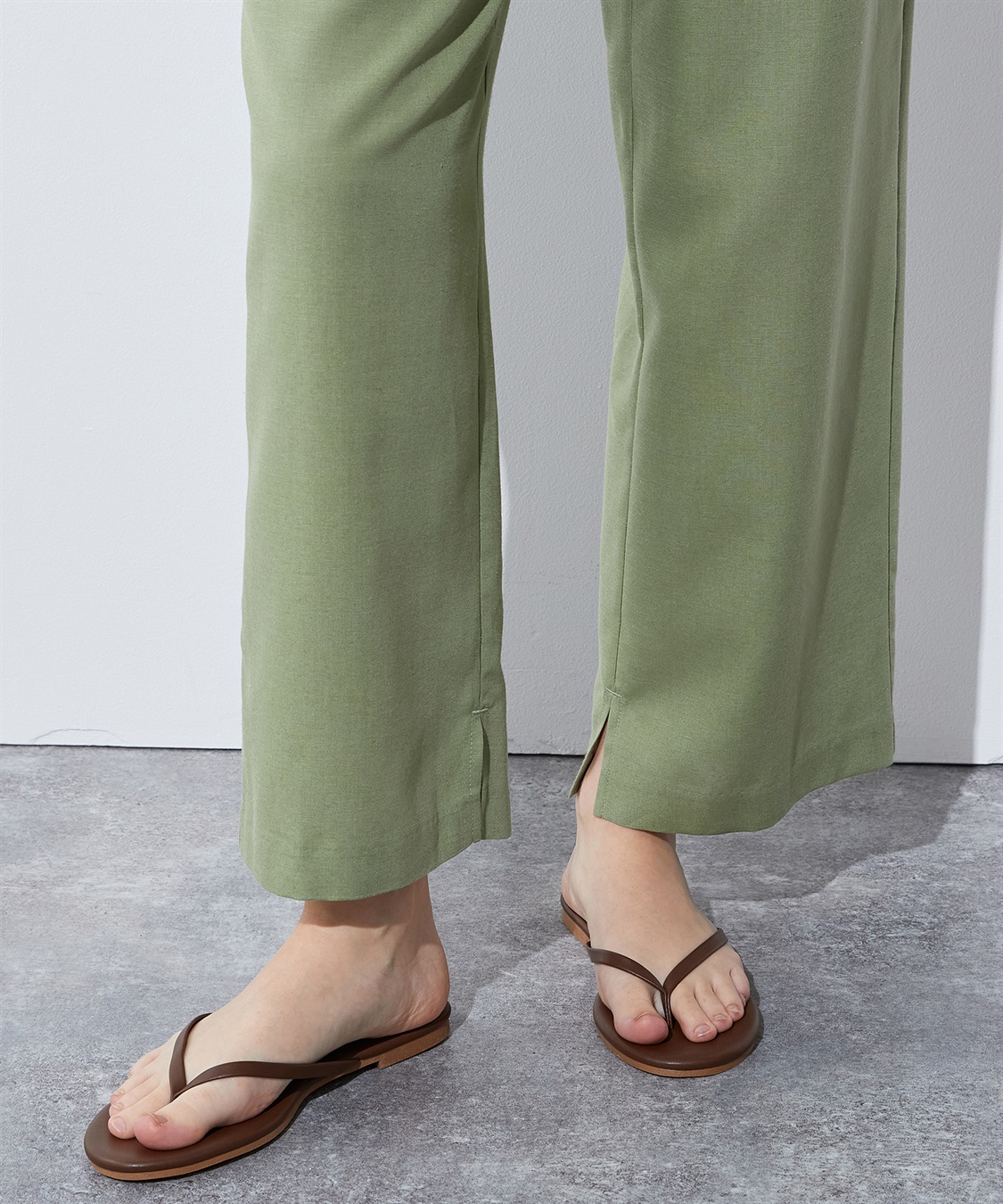 LE SOUK HOLIDAY 【セットアップ】シャーリングワイドパンツ_sub_17