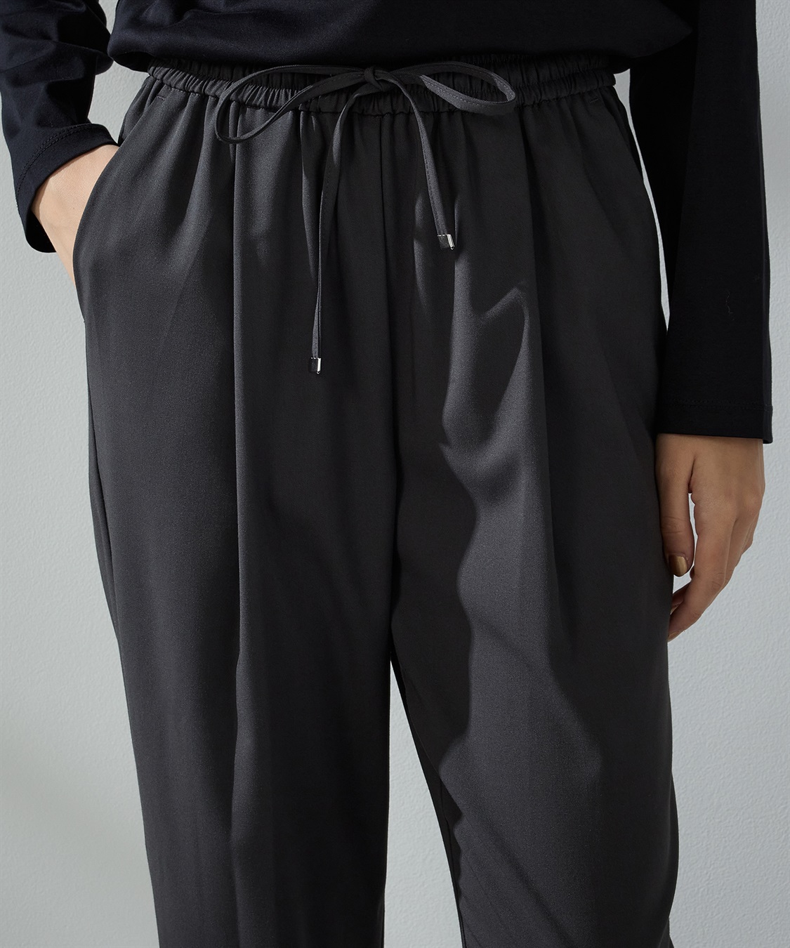 LE SOUK HOLIDAY タックテーパードパンツ_sub_11