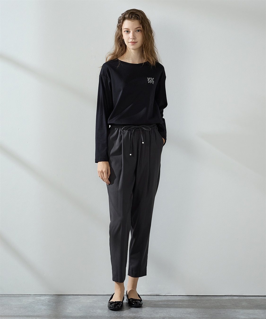 LE SOUK HOLIDAY タックテーパードパンツ_sub_12