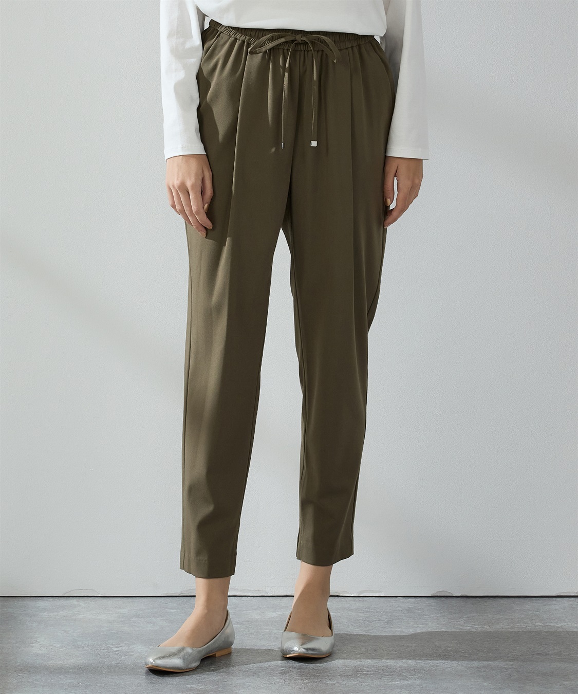 LE SOUK HOLIDAY タックテーパードパンツ_sub_14