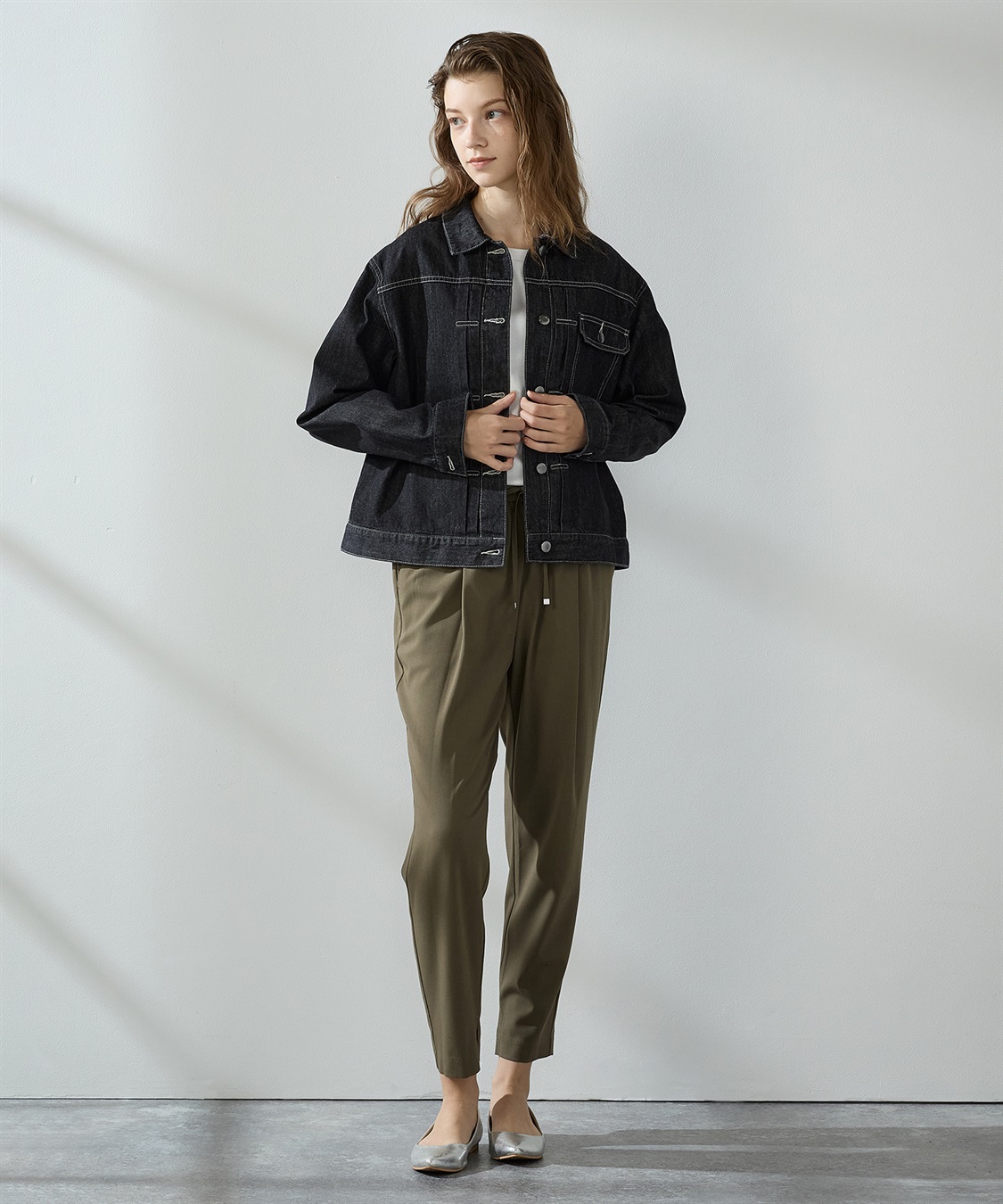 LE SOUK HOLIDAY タックテーパードパンツ_sub_17