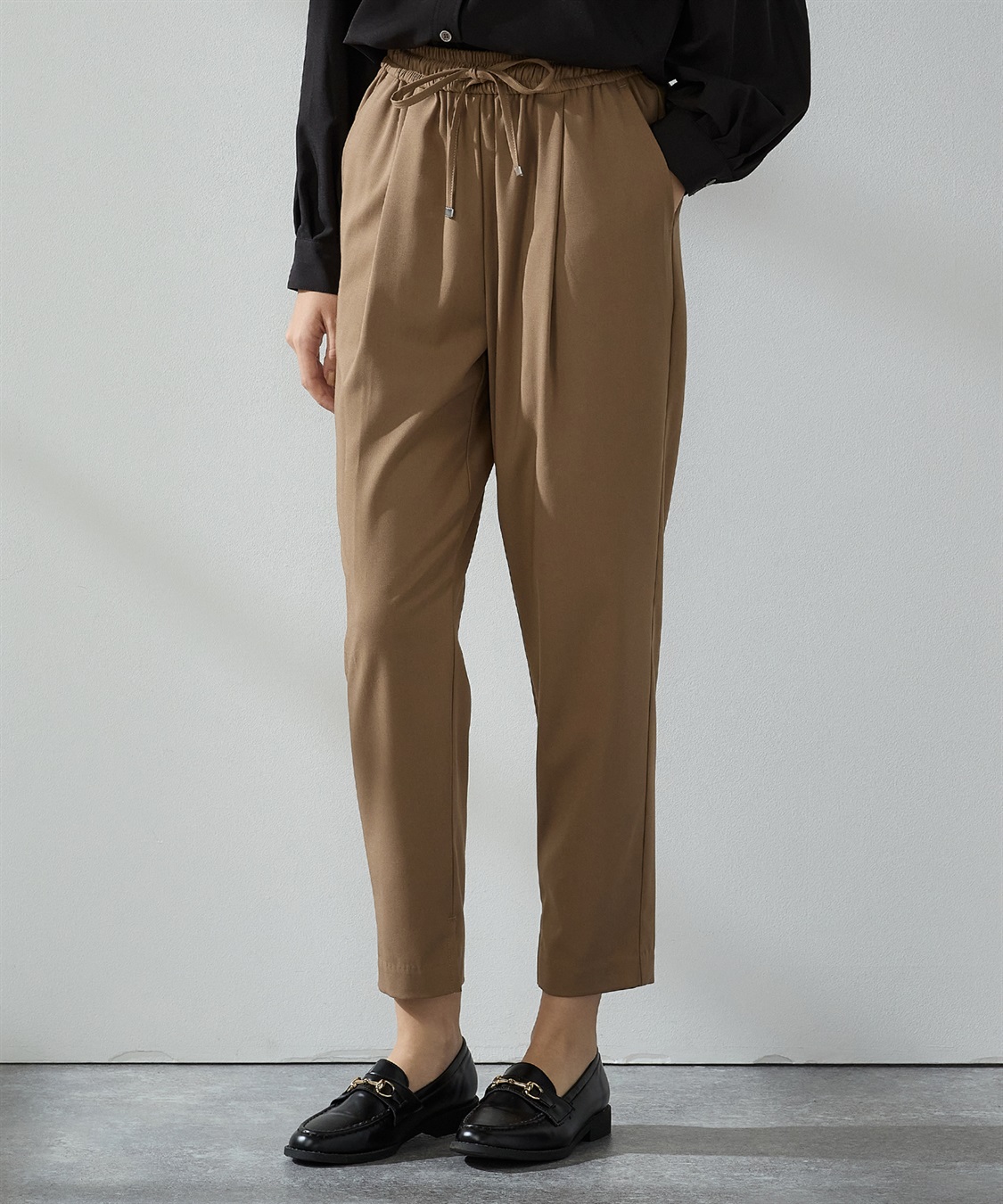 LE SOUK HOLIDAY タックテーパードパンツ_sub_18