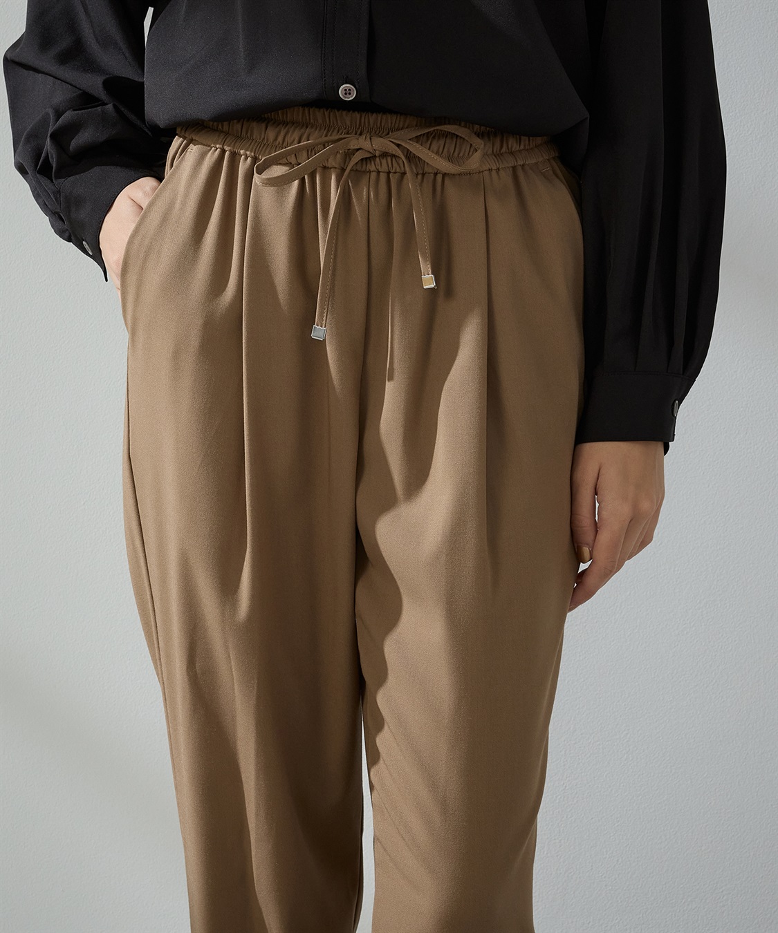 LE SOUK HOLIDAY タックテーパードパンツ_sub_19
