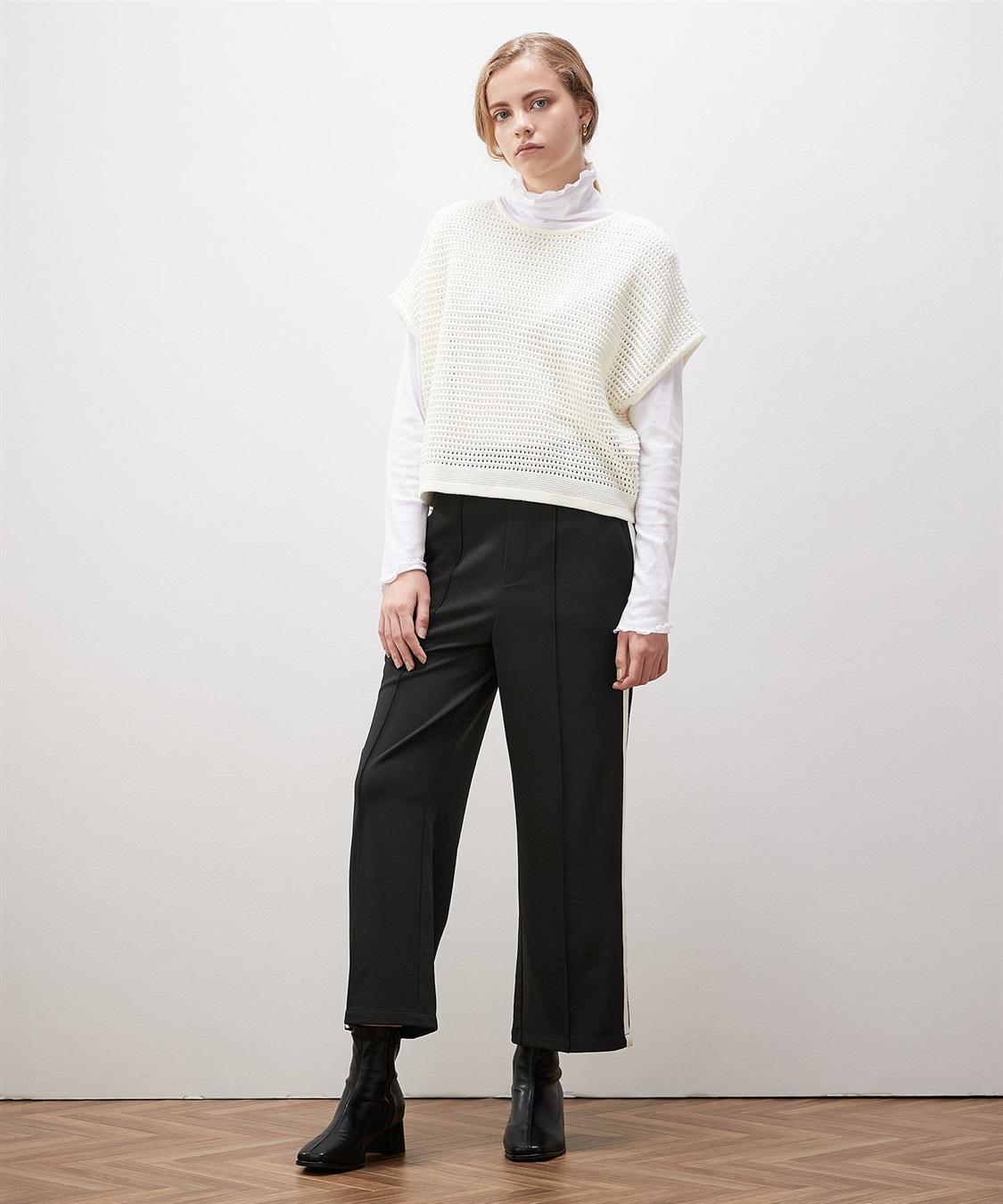 ジョーゼットサイドラインパンツ LE SOUK HOLIDAY｜クロスプラス公式