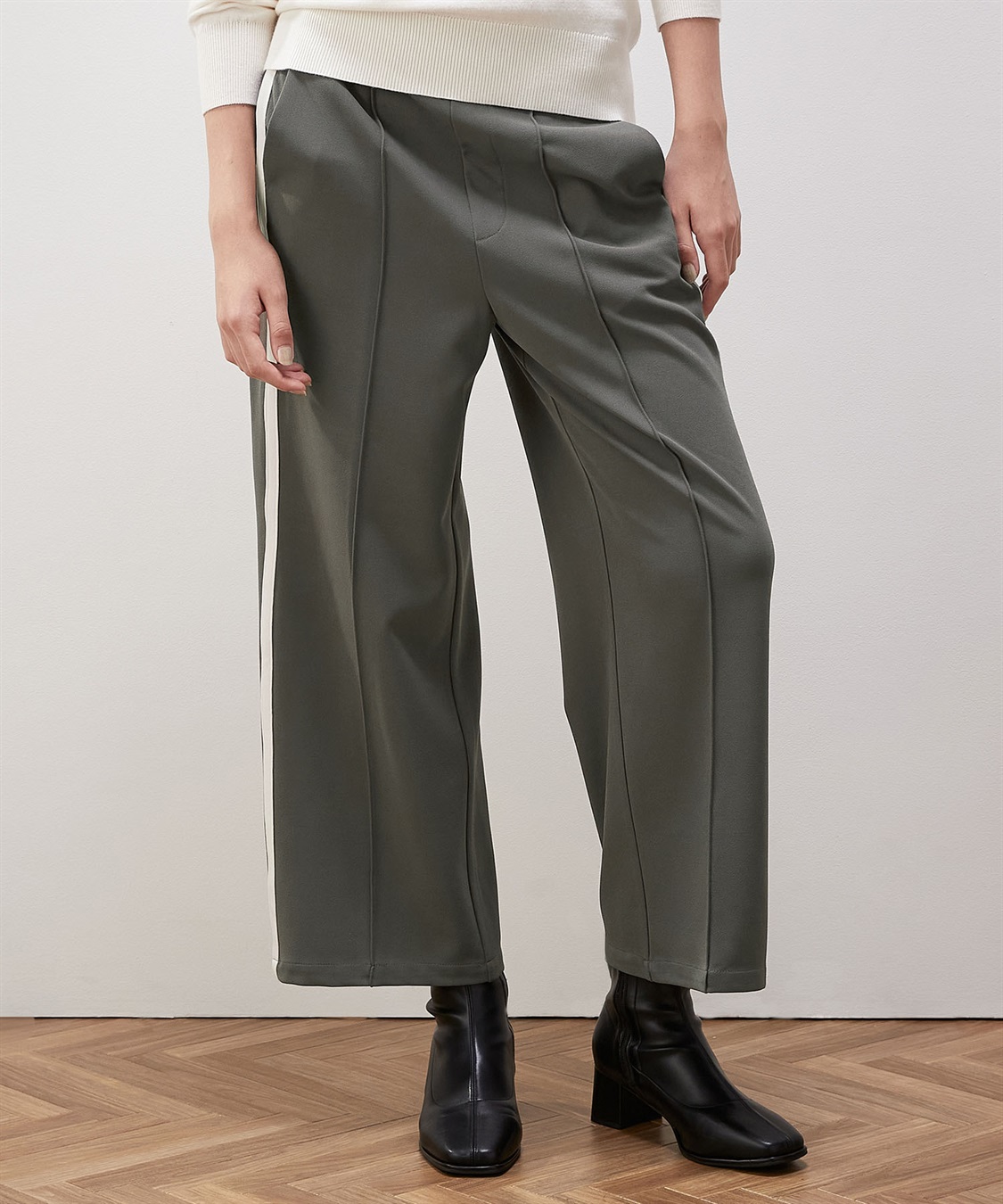 LE SOUK HOLIDAY ジョーゼットサイドラインパンツ_sub_18