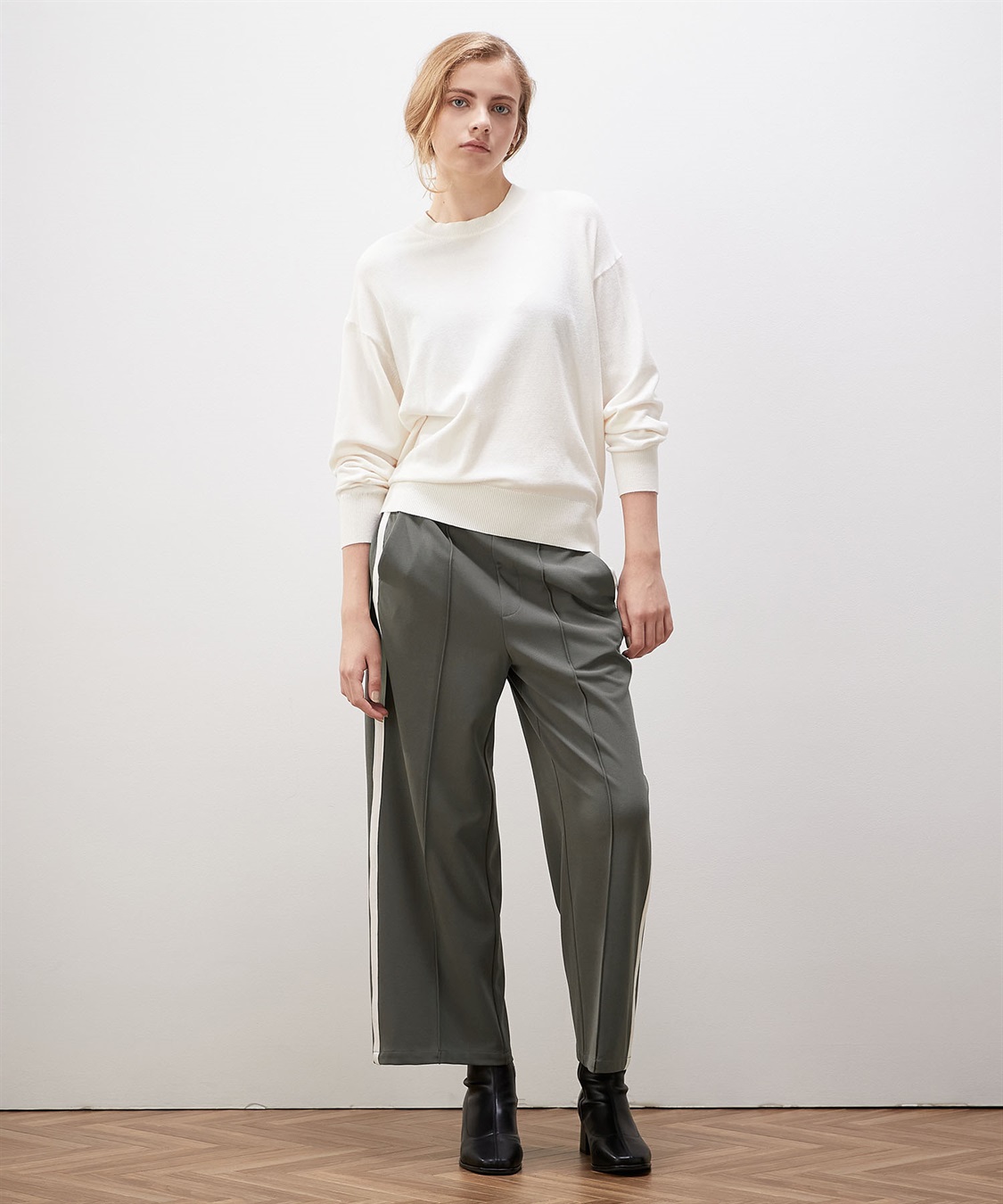 LE SOUK HOLIDAY ジョーゼットサイドラインパンツ_sub_20