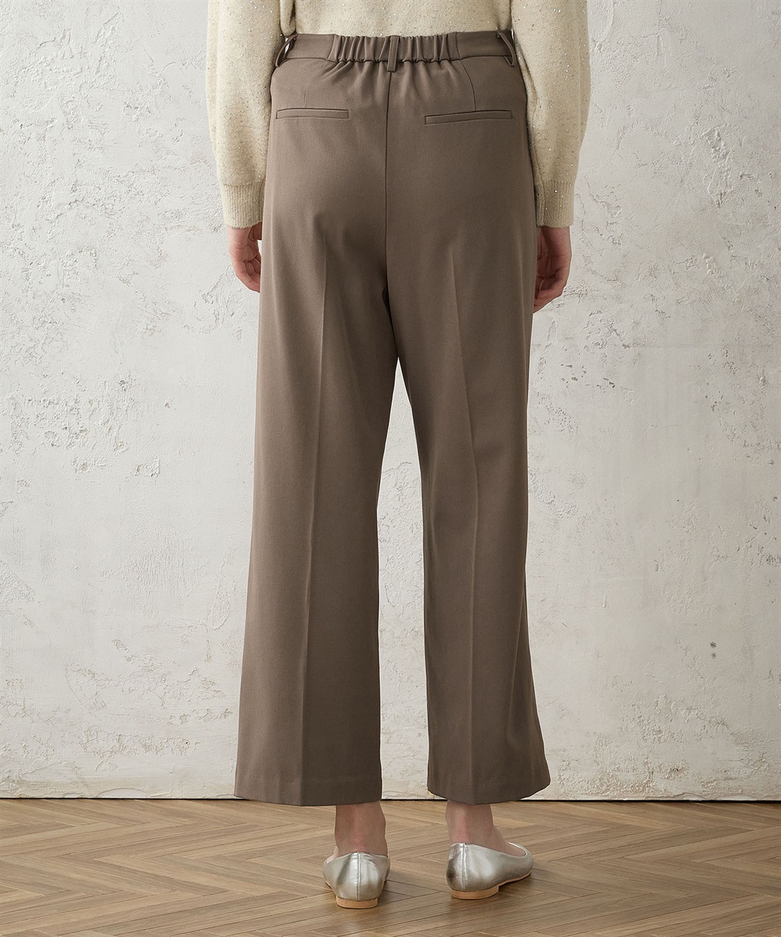 LE SOUK HOLIDAY 裏起毛ワイドパンツ_sub_5