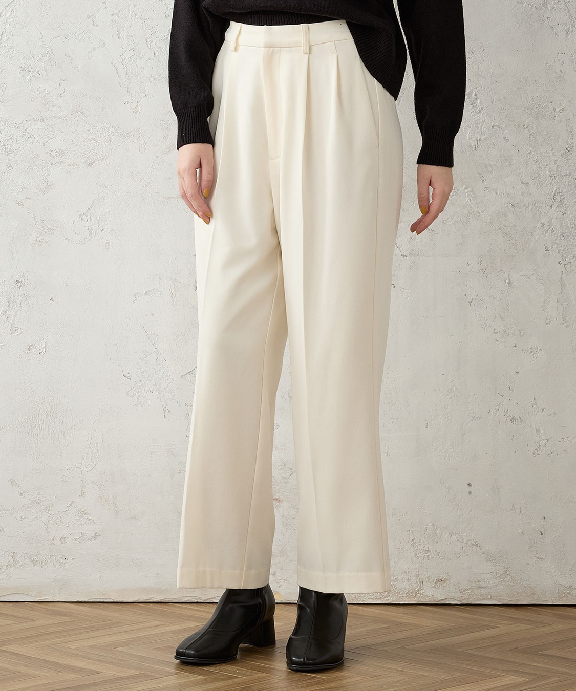 LE SOUK HOLIDAY 裏起毛ワイドパンツ_sub_14
