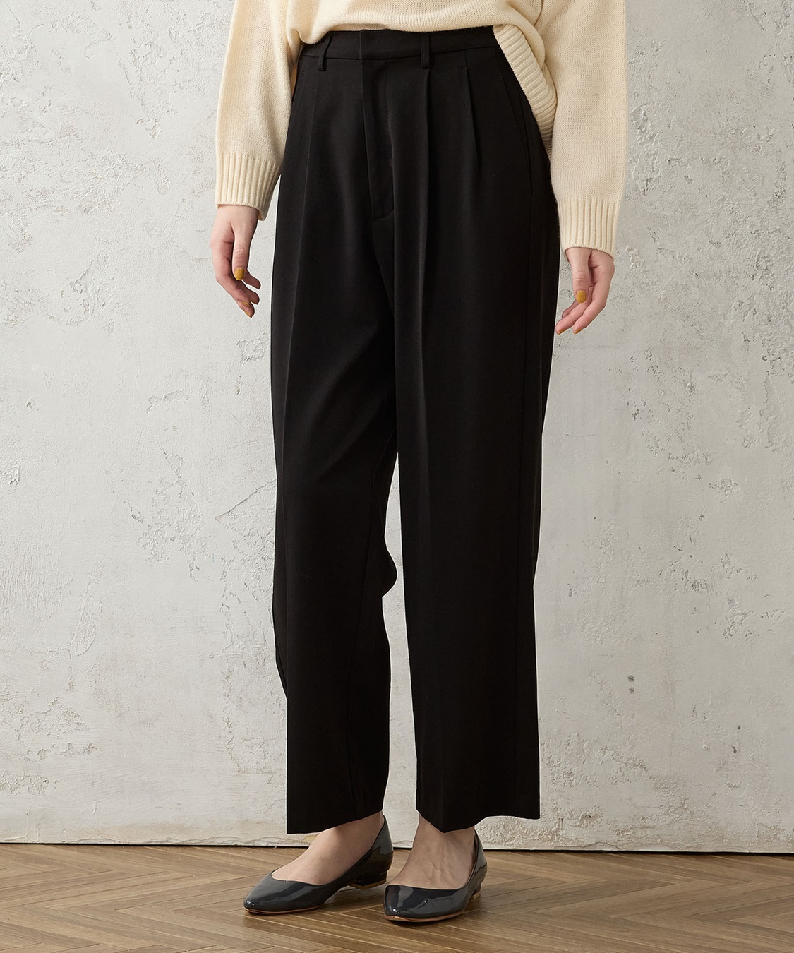 LE SOUK HOLIDAY 裏起毛ワイドパンツ_sub_19