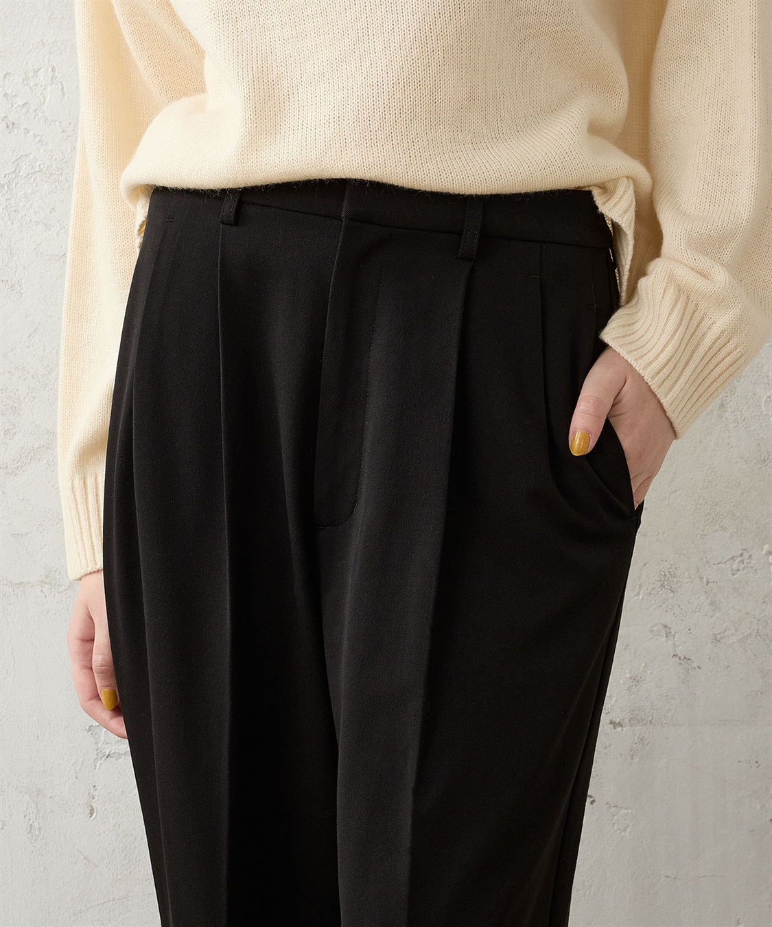 LE SOUK HOLIDAY 裏起毛ワイドパンツ_sub_20