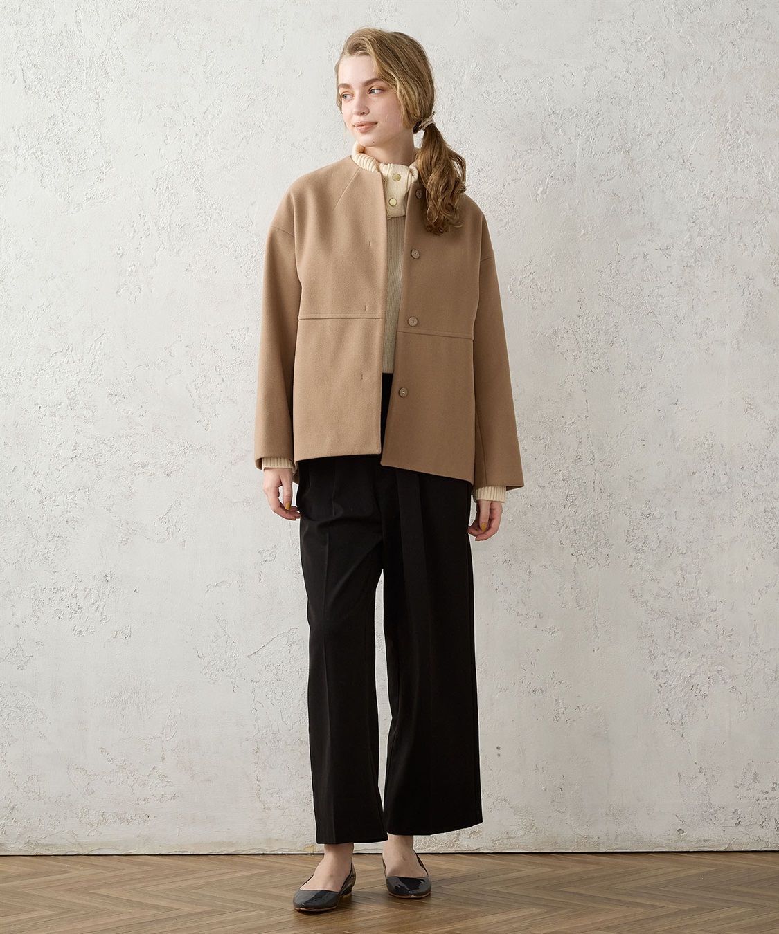 LE SOUK HOLIDAY 裏起毛ワイドパンツ_sub_21