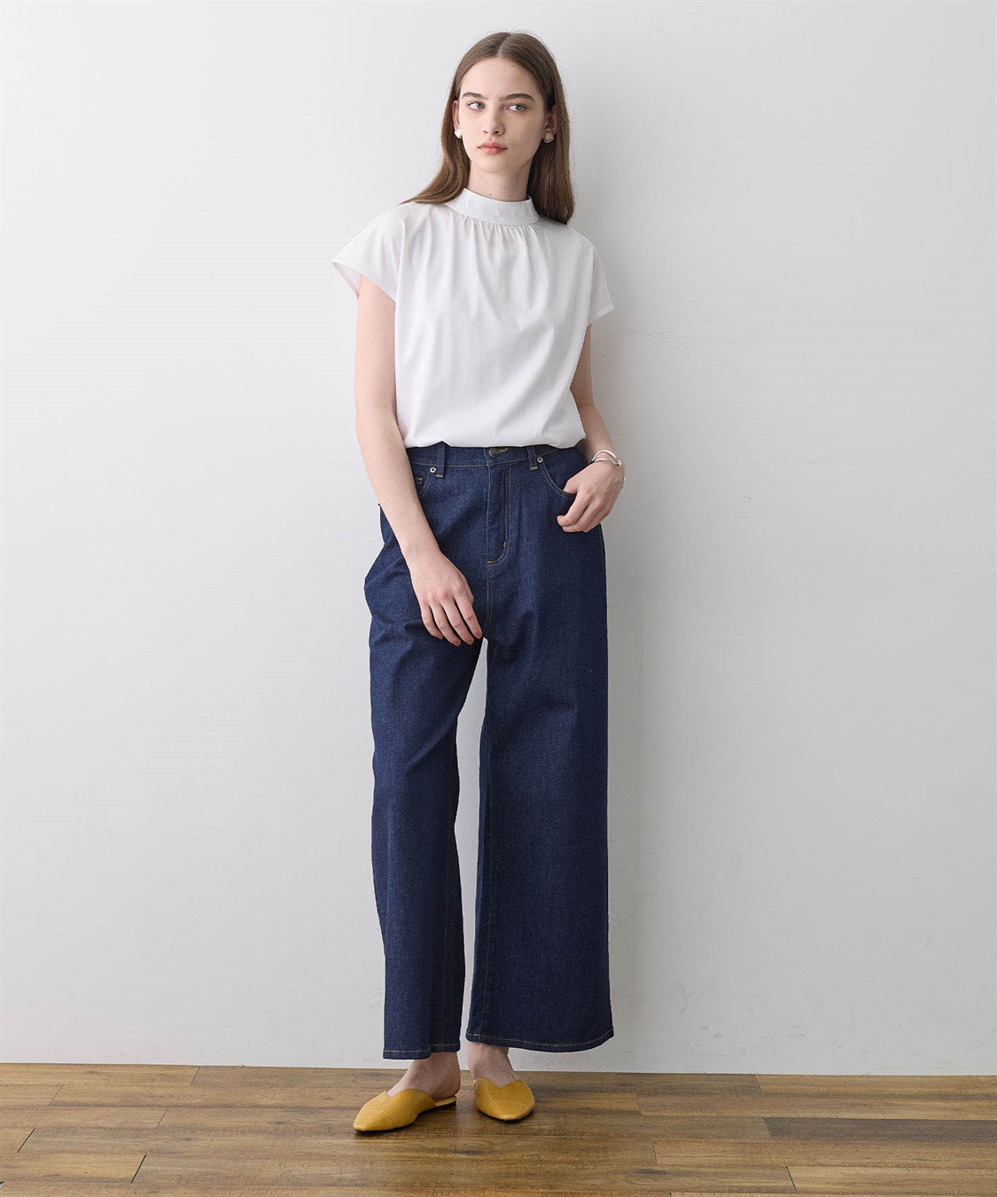 LE SOUK HOLIDAY ワイドデニムパンツ_sub_3