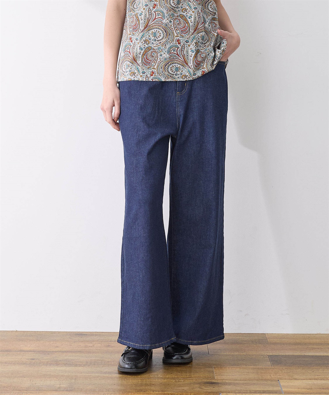 LE SOUK HOLIDAY ワイドデニムパンツ_sub_12