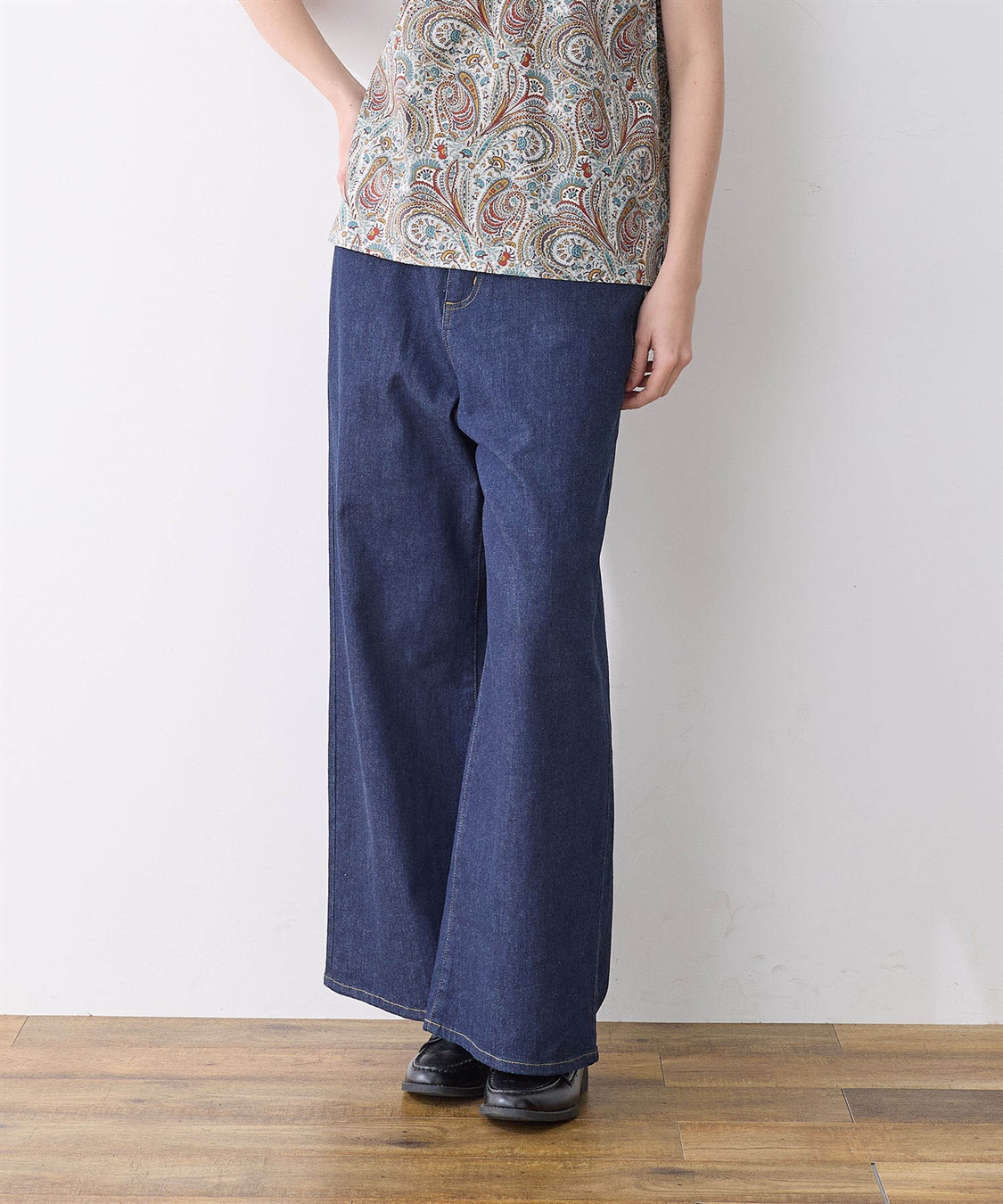 LE SOUK HOLIDAY ワイドデニムパンツ_sub_13