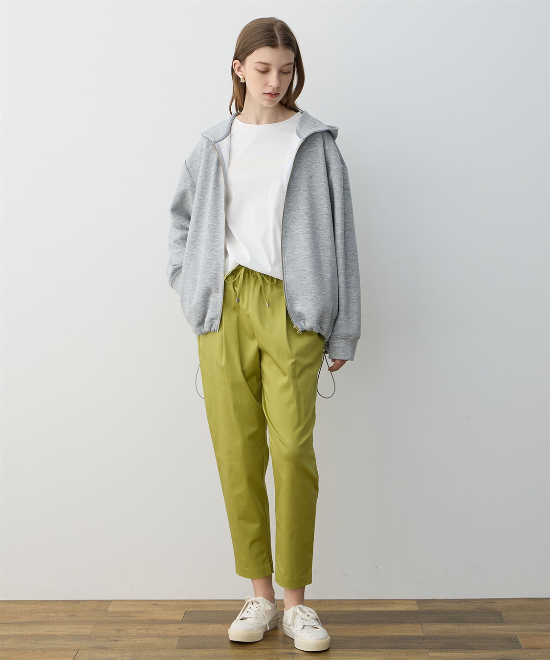 LE SOUK HOLIDAY タックテーパードパンツ_sub_2