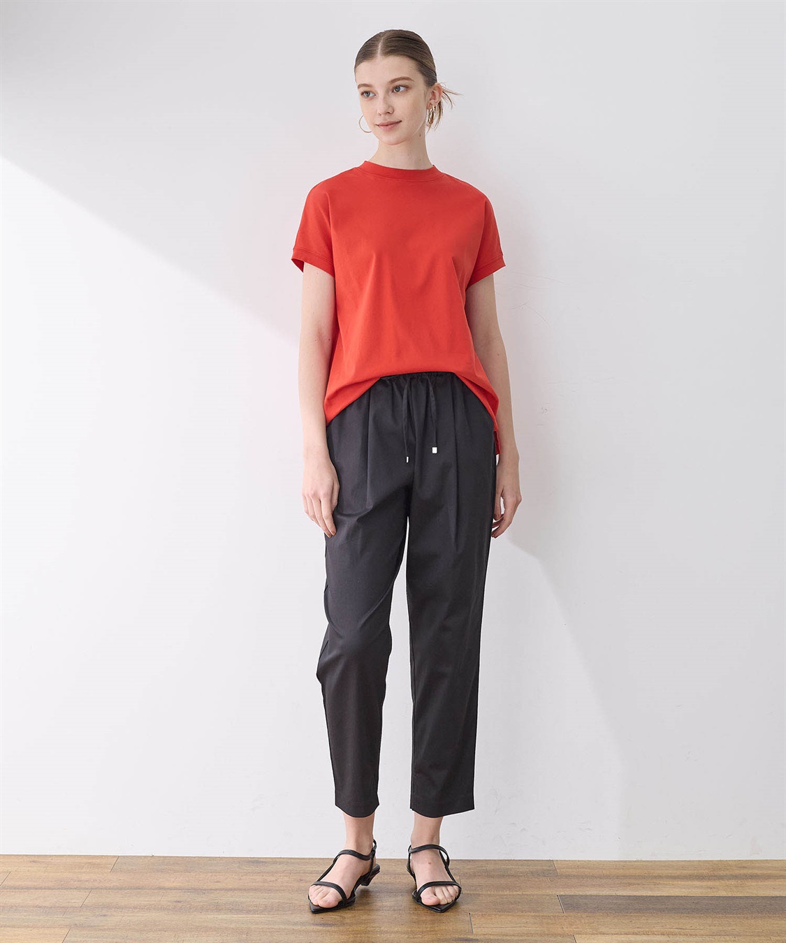 LE SOUK HOLIDAY タックテーパードパンツ_sub_5