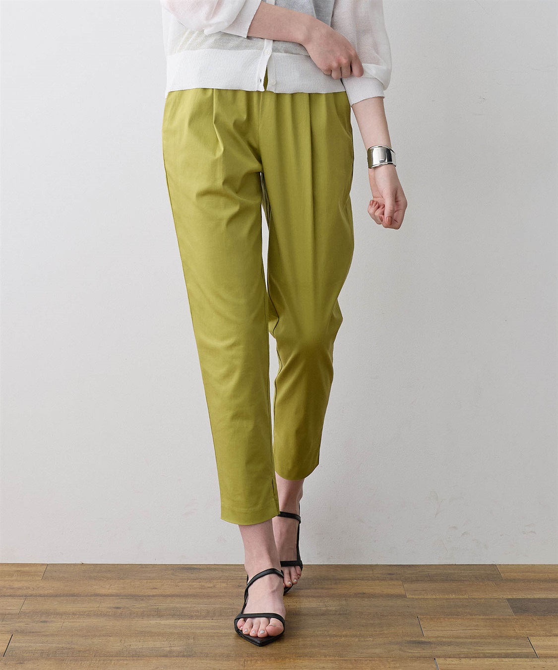 LE SOUK HOLIDAY タックテーパードパンツ_sub_7