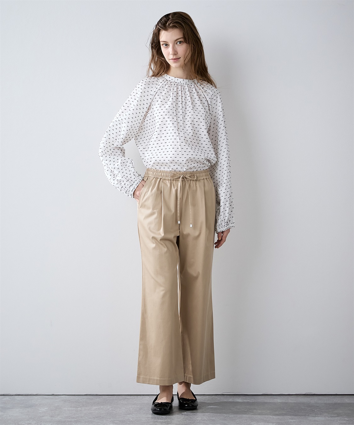 LE SOUK HOLIDAY タックワイドパンツ_sub_12