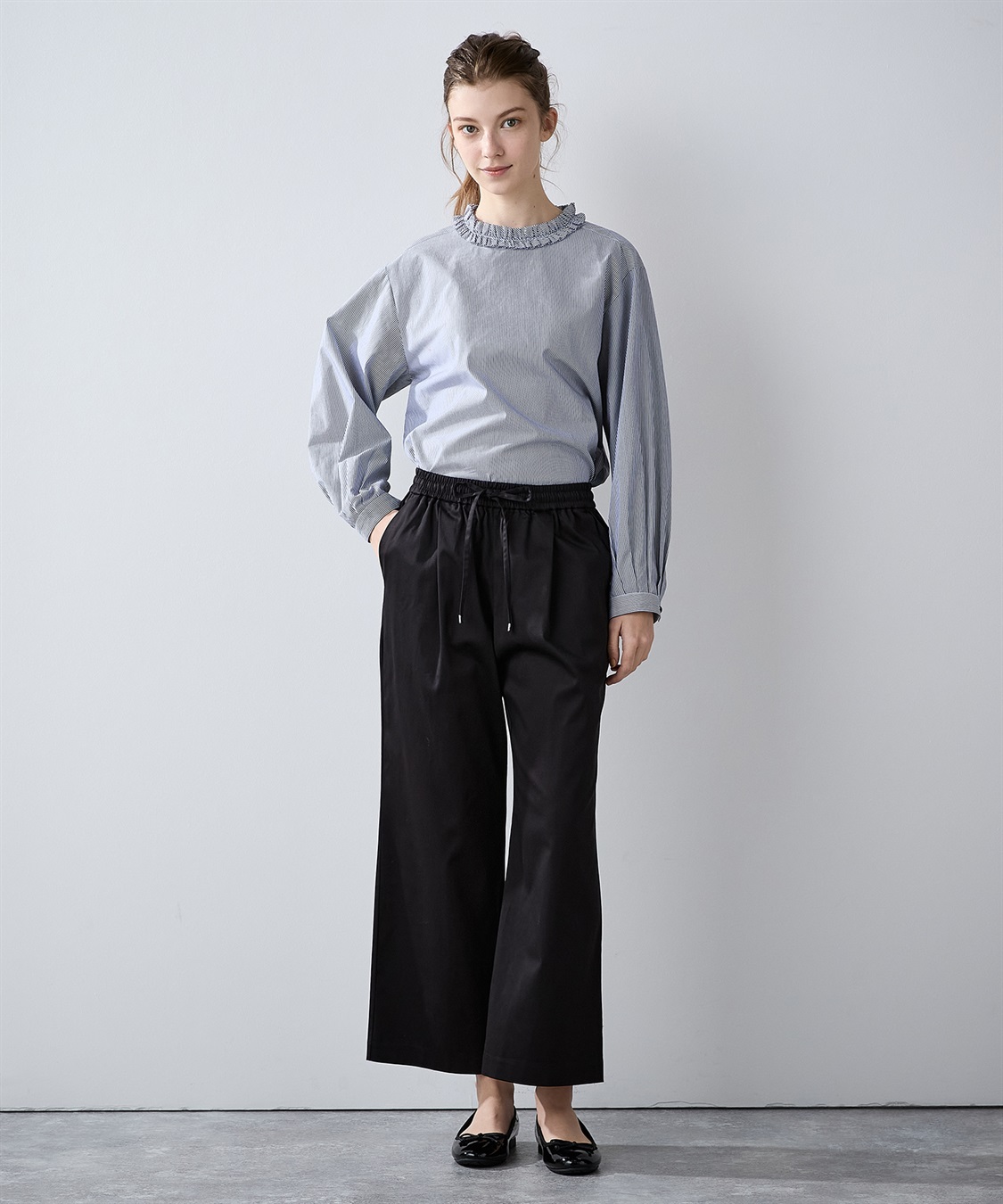 LE SOUK HOLIDAY タックワイドパンツ_sub_16