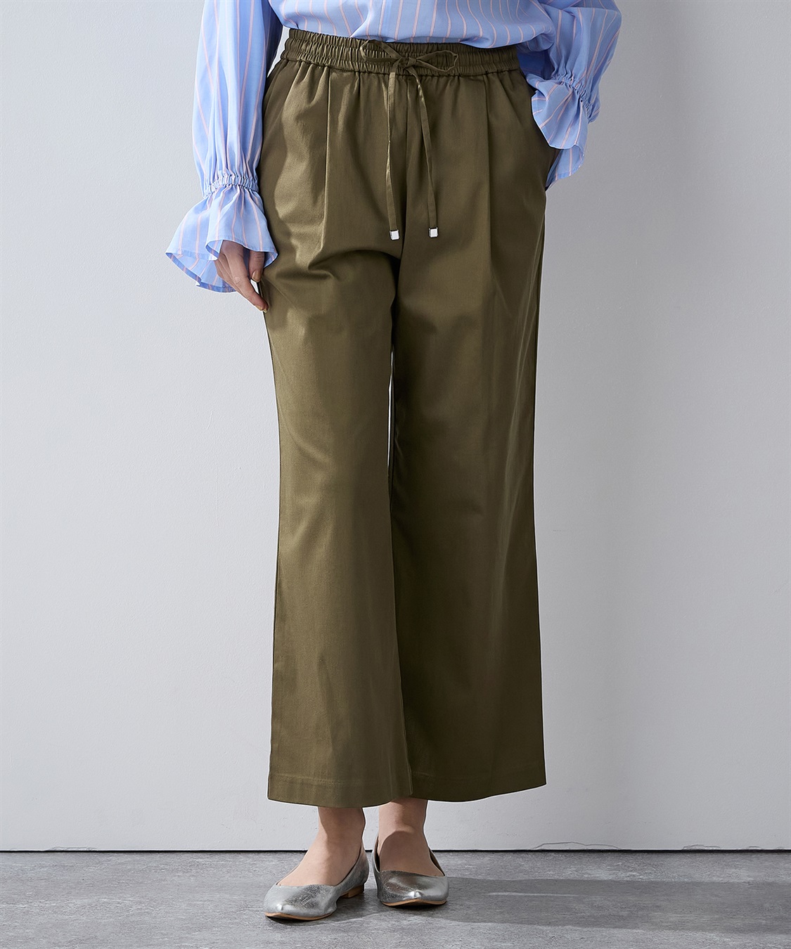 LE SOUK HOLIDAY タックワイドパンツ_sub_18