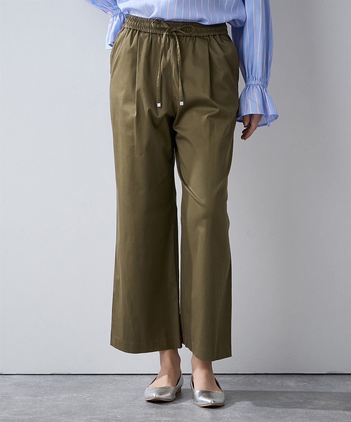 LE SOUK HOLIDAY タックワイドパンツ_sub_19