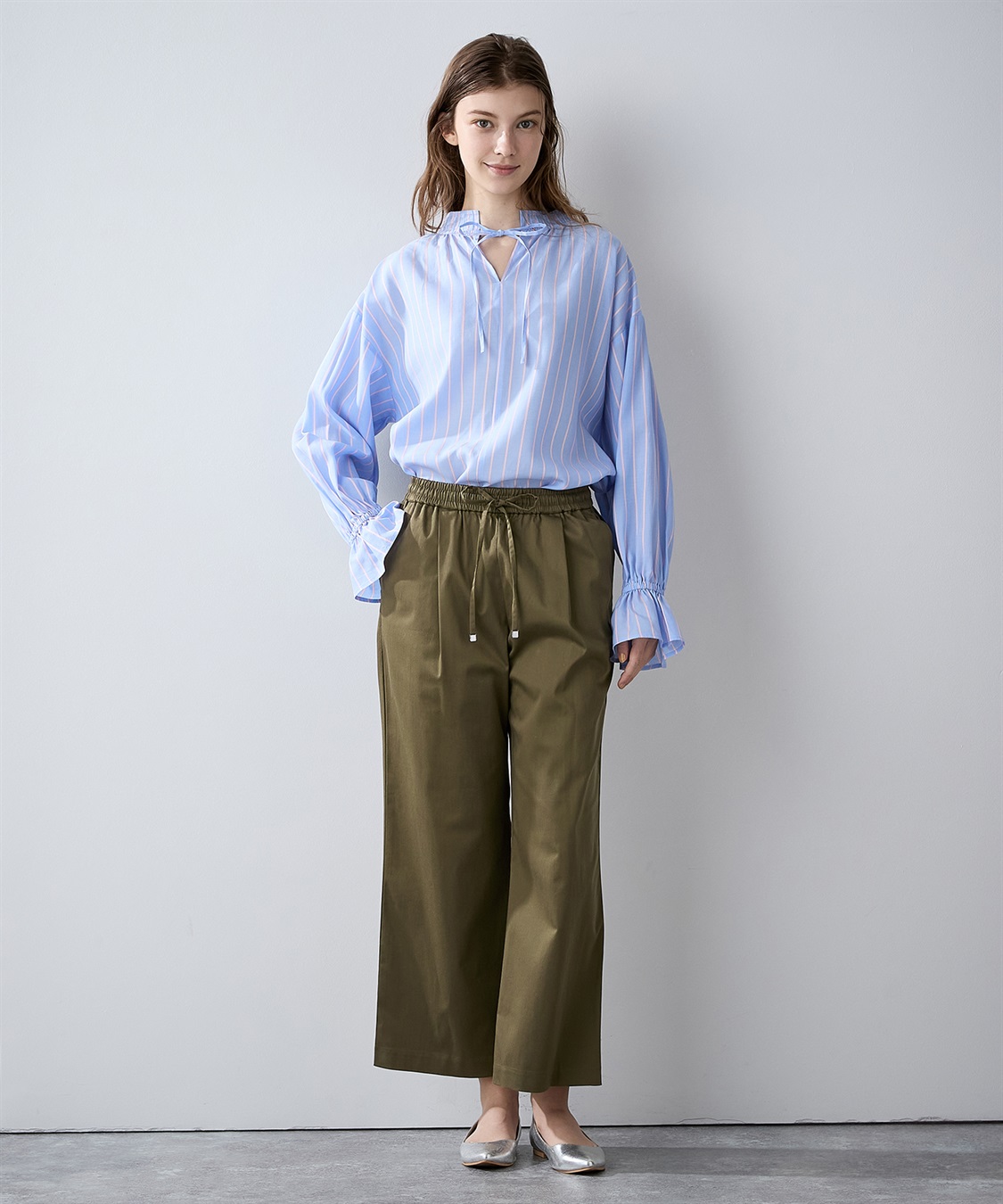 LE SOUK HOLIDAY タックワイドパンツ_sub_21