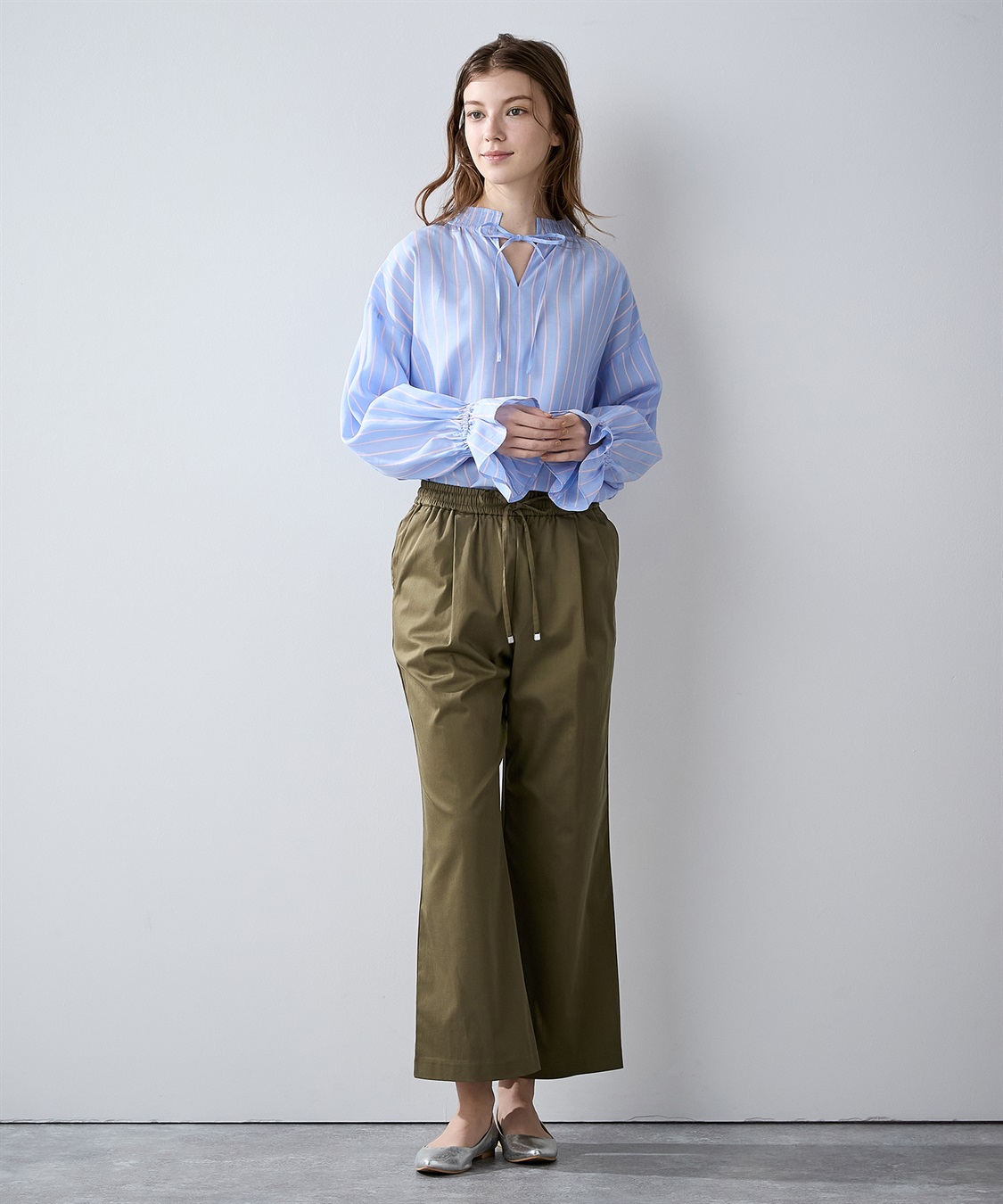 LE SOUK HOLIDAY タックワイドパンツ_sub_22