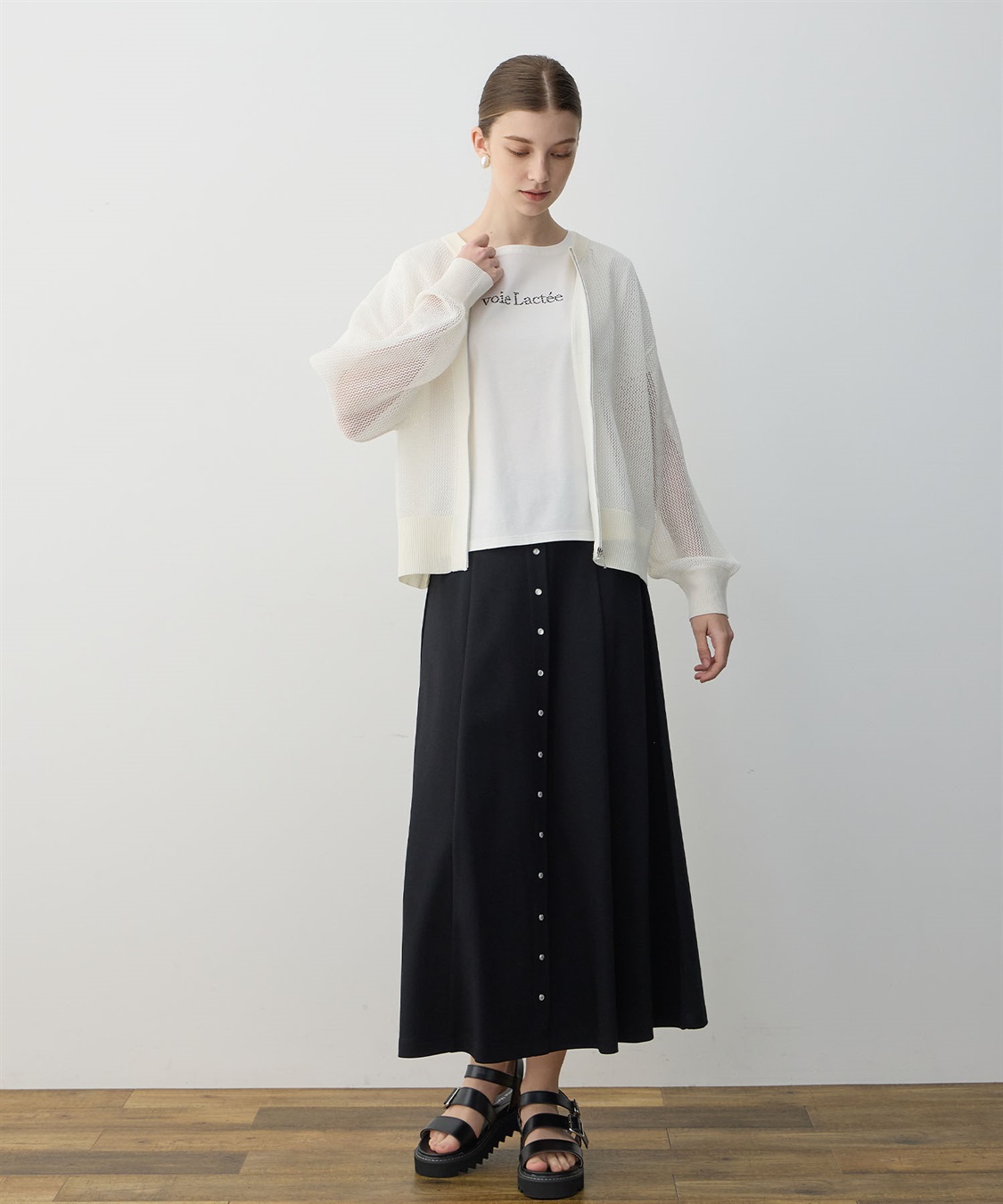 LE SOUK HOLIDAY ストライプスカート_sub_8