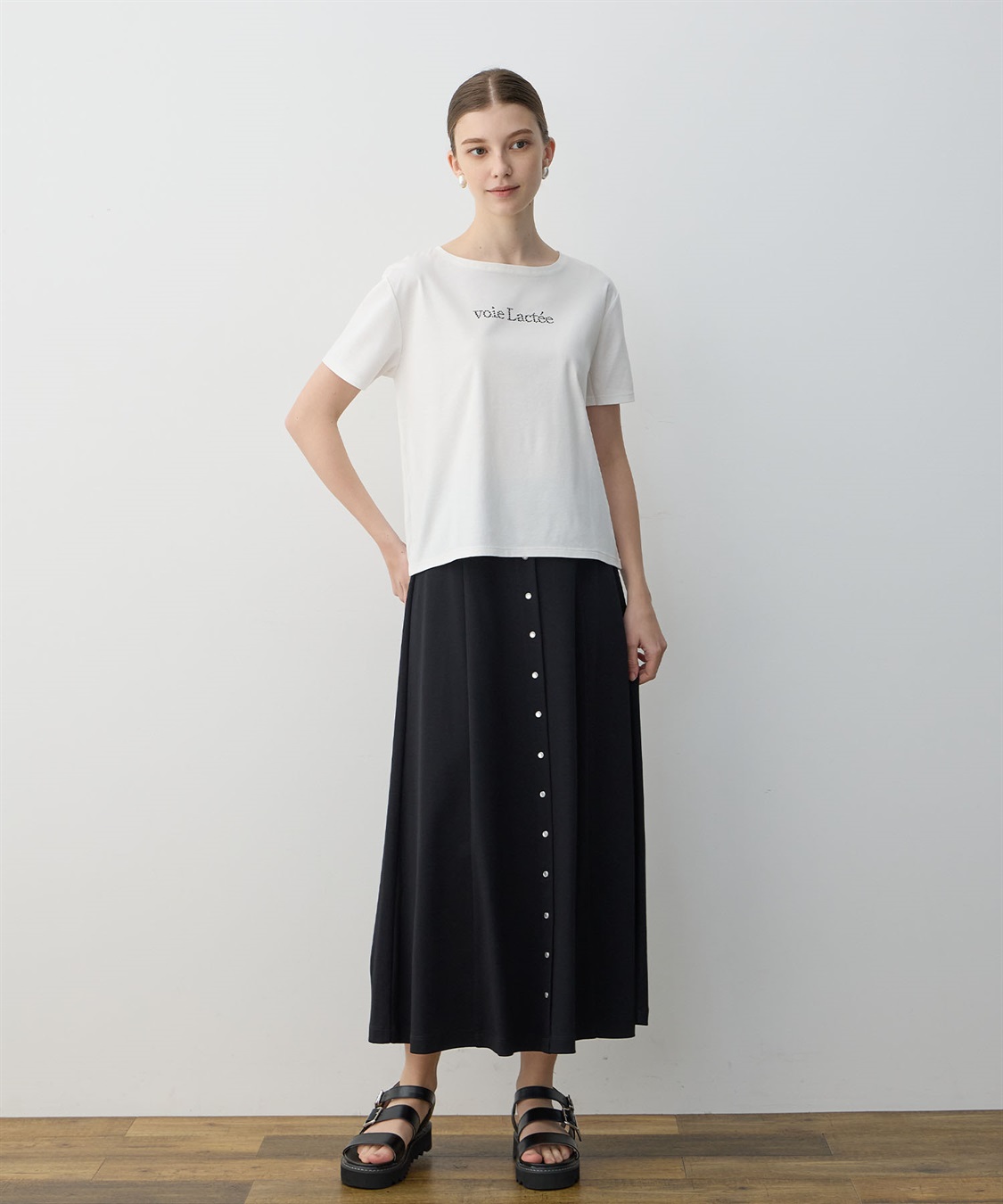 LE SOUK HOLIDAY ストライプスカート_sub_11