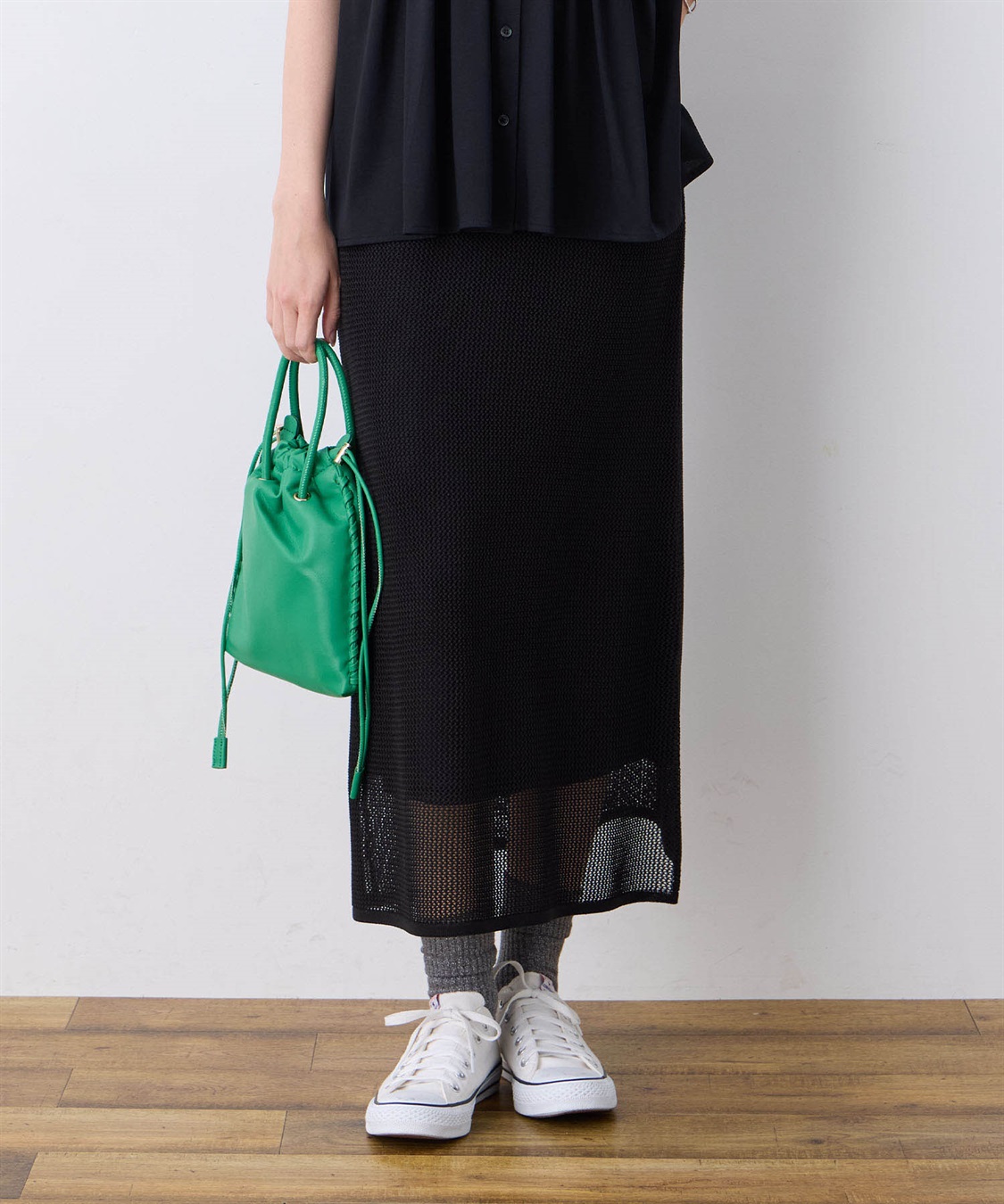 LE SOUK HOLIDAY メッシュスカート_sub_2