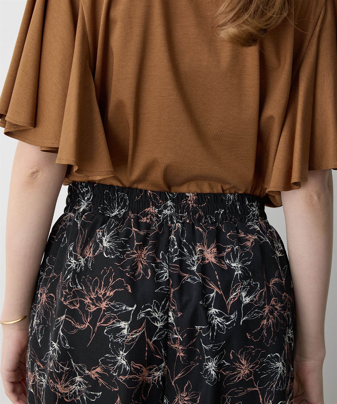 LE SOUK HOLIDAY フラワーパターンイージーワイドパンツ_sub_8