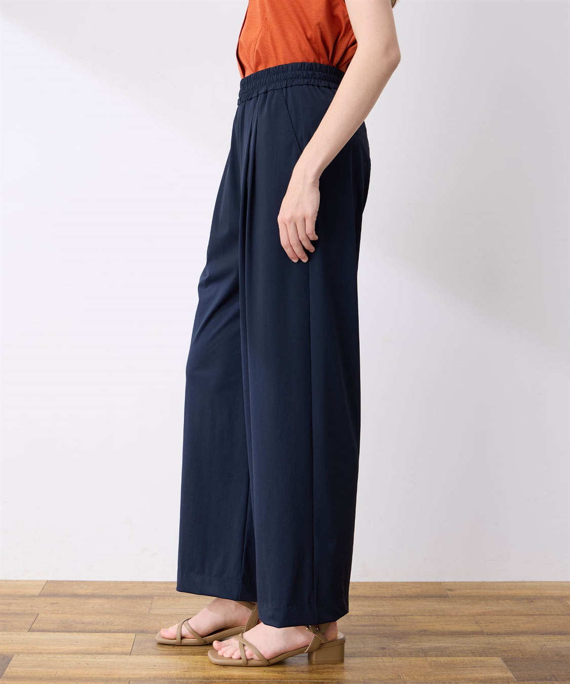 LE SOUK HOLIDAY 【接触冷感】超冷感タックワイドパンツ_sub_13