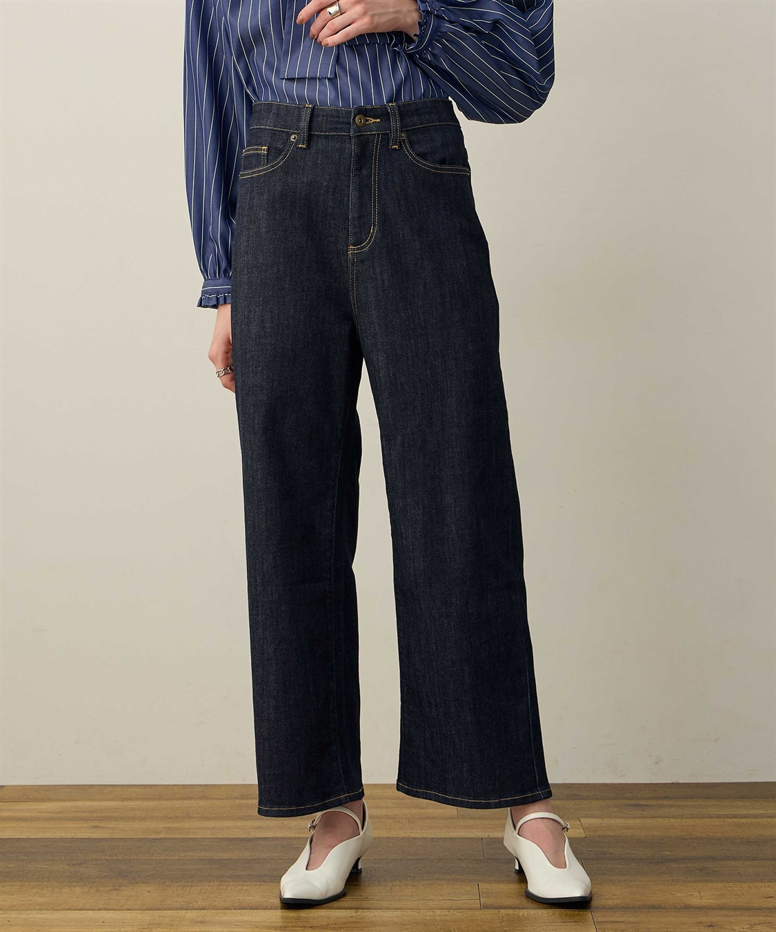 ワイドデニムパンツ LE SOUK HOLIDAY｜クロスプラス公式通販サイト