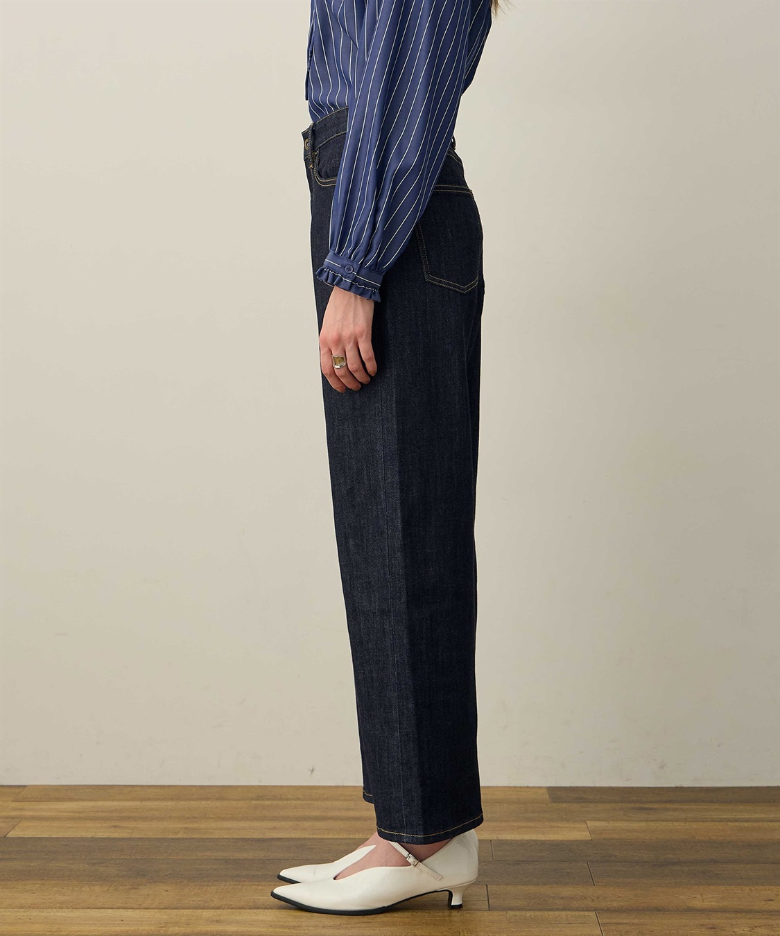 ワイドデニムパンツ LE SOUK HOLIDAY｜クロスプラス公式通販サイト