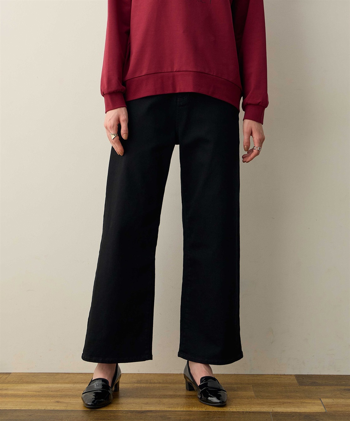 LE SOUK HOLIDAY ワイドデニムパンツ_sub_8