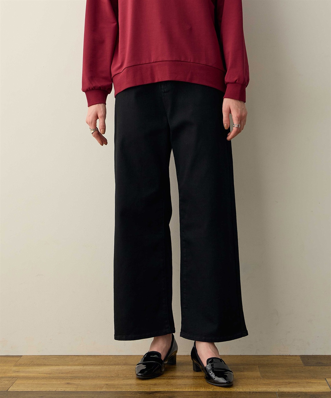 LE SOUK HOLIDAY ワイドデニムパンツ_sub_9