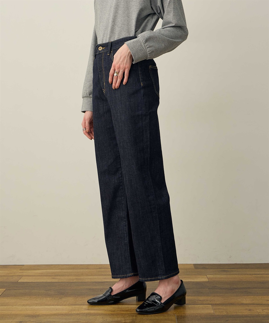 LE SOUK HOLIDAY ストレートデニムパンツ_sub_4