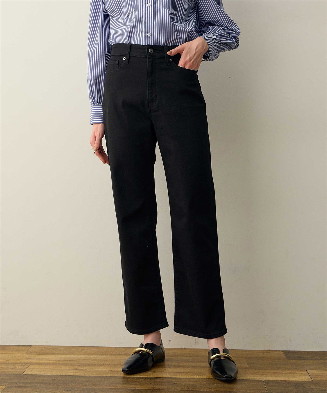 LE SOUK HOLIDAY ストレートデニムパンツ_sub_8